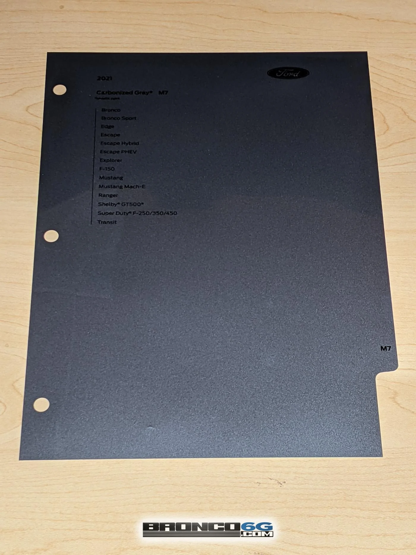 Ford Bronco Official Paint Samples / Swatches For 2021 Ford Bronco Have Arrived. Cactus Gray = Jet Fighter Gray CarbonizedGray