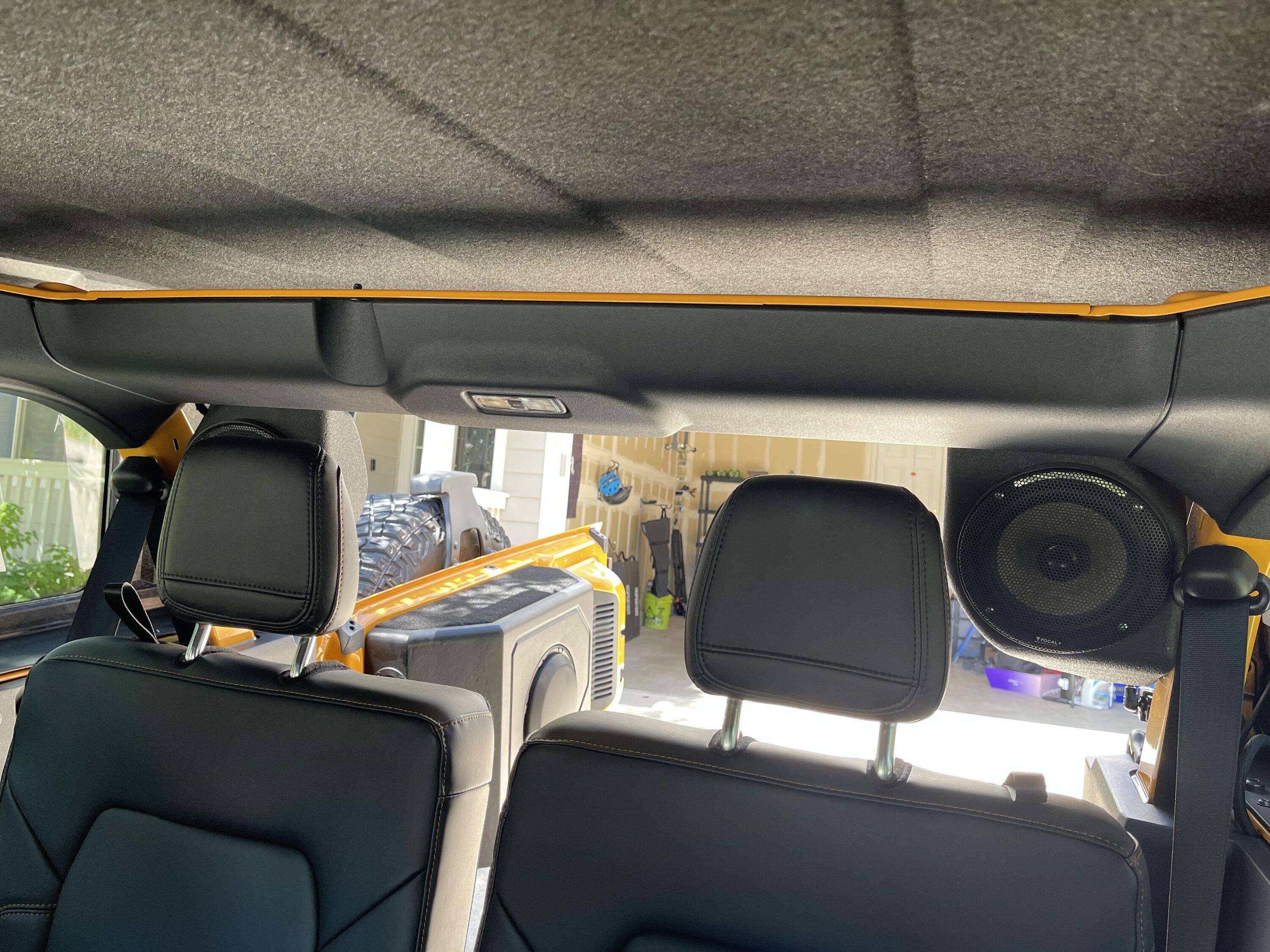 Ford Bronco Full B&O System rip and replace audio build in 2 Door Badlands D9C1863B-5ADD-4905-BC85-5CF2439481AA