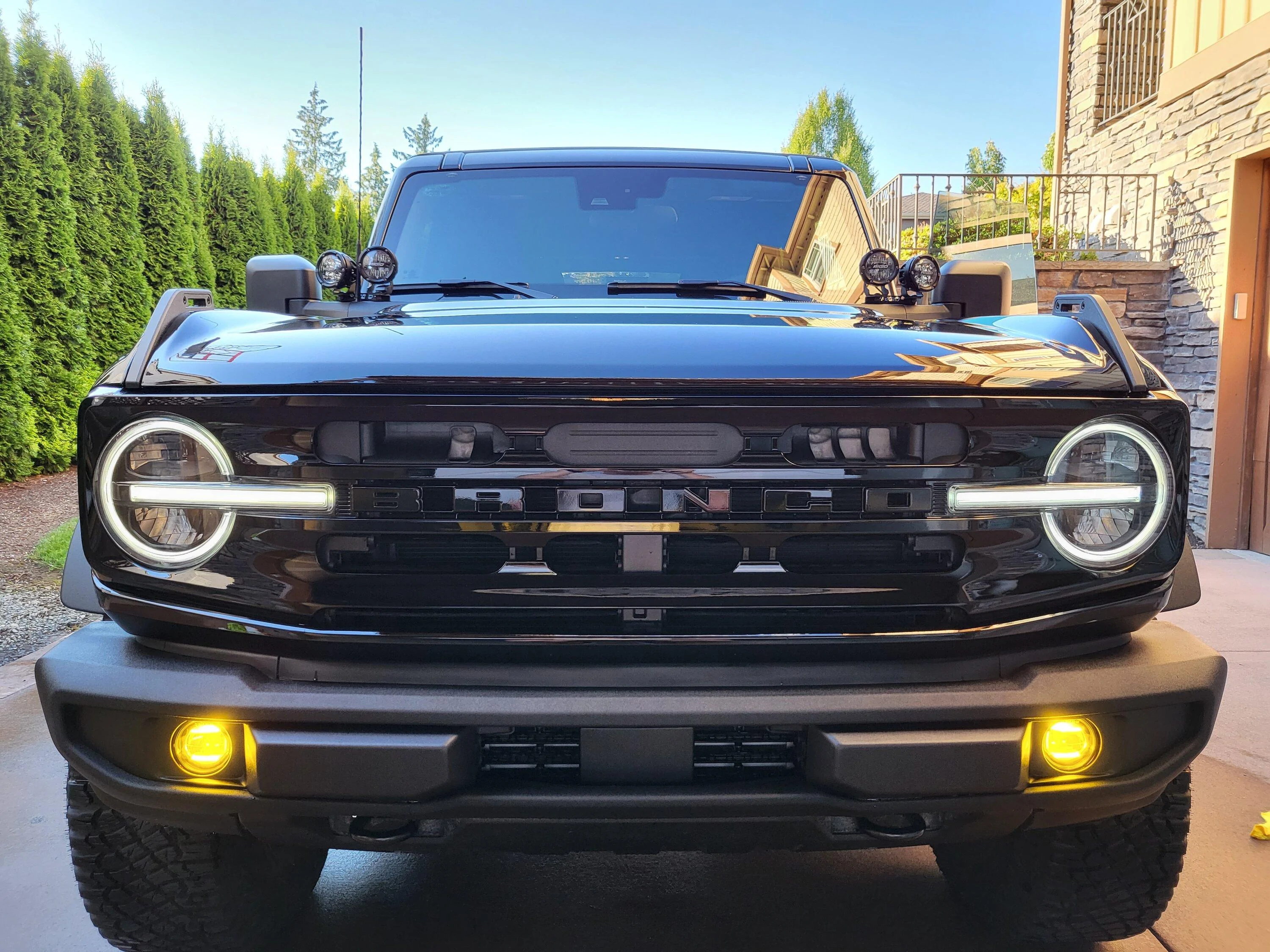 Ford Bronco Diode Dynamic Elites Installed 20220710_192930