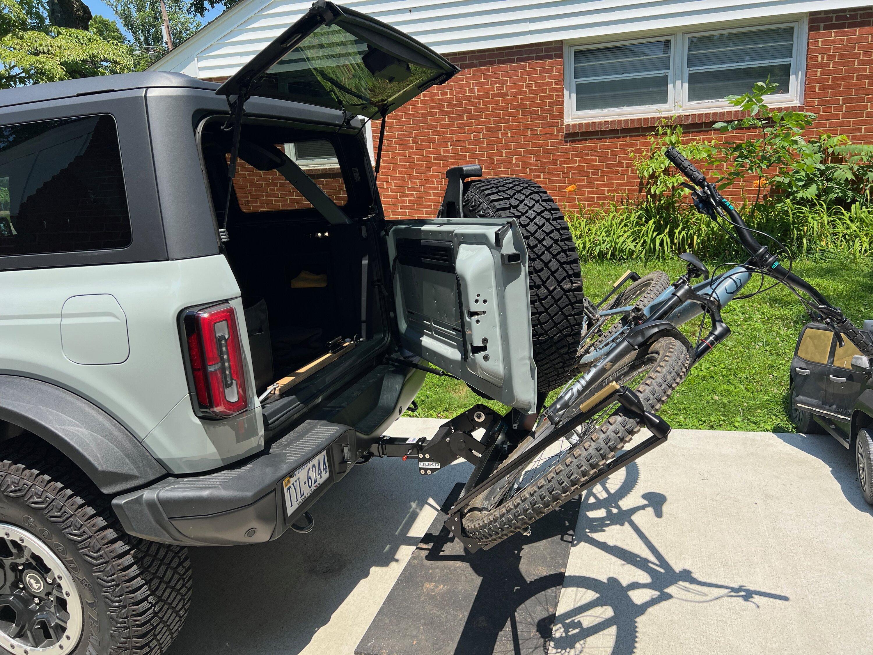 Ford Bronco Quik Rack Mach2 - Bike Rack Setup IMG_0386