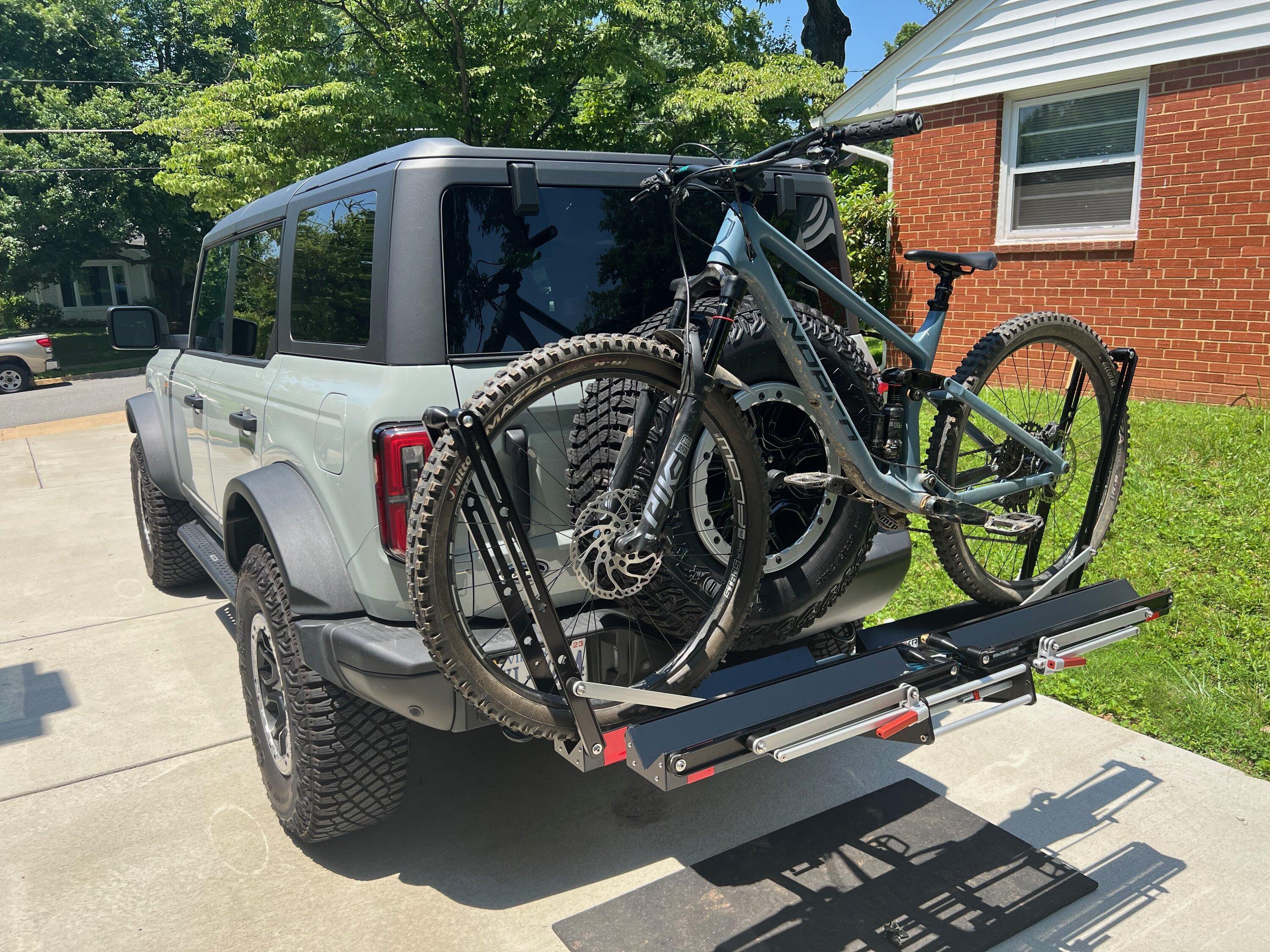 Ford Bronco Quik Rack Mach2 - Bike Rack Setup IMG_0398