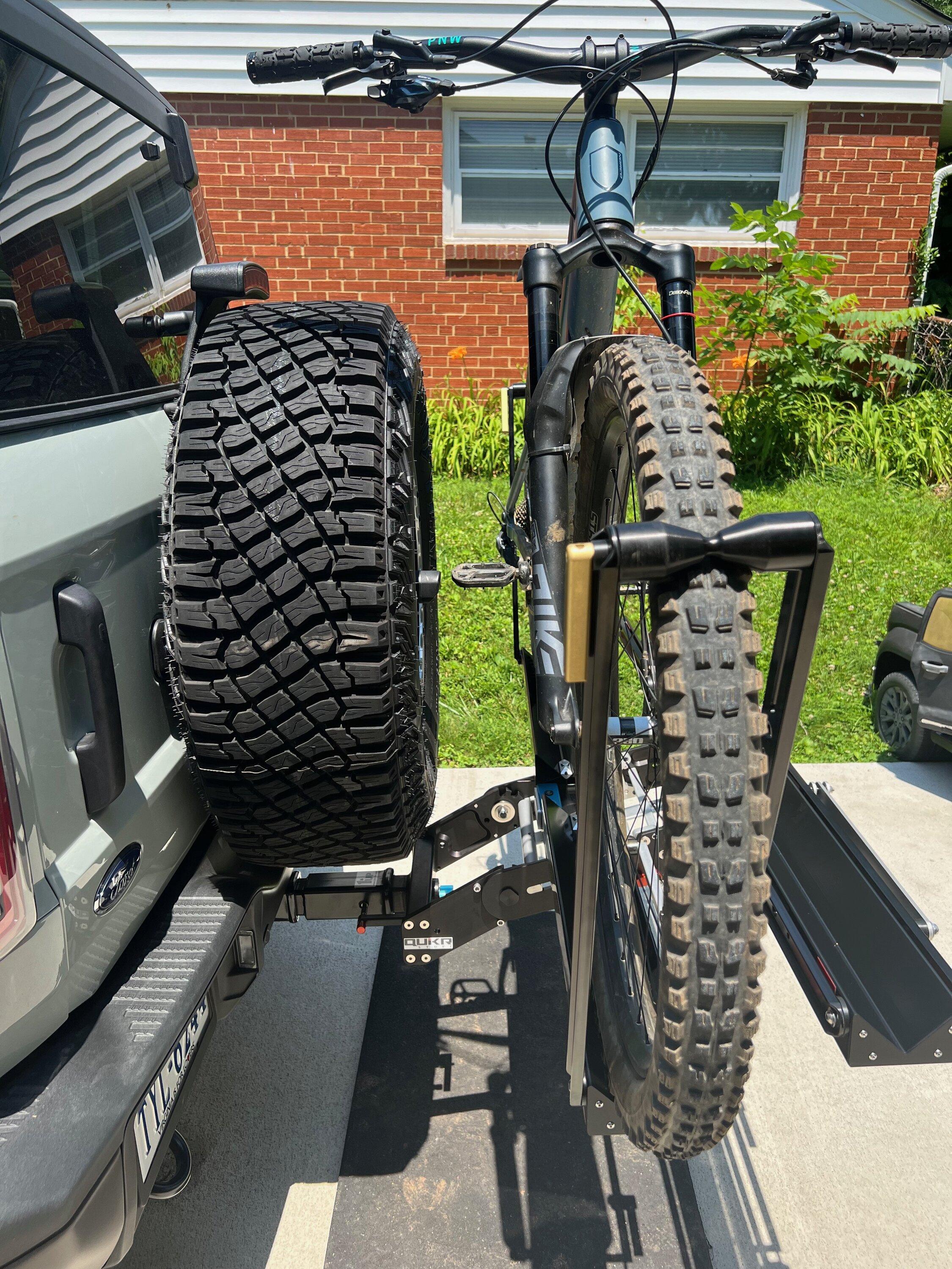 Ford Bronco Quik Rack Mach2 - Bike Rack Setup IMG_0397