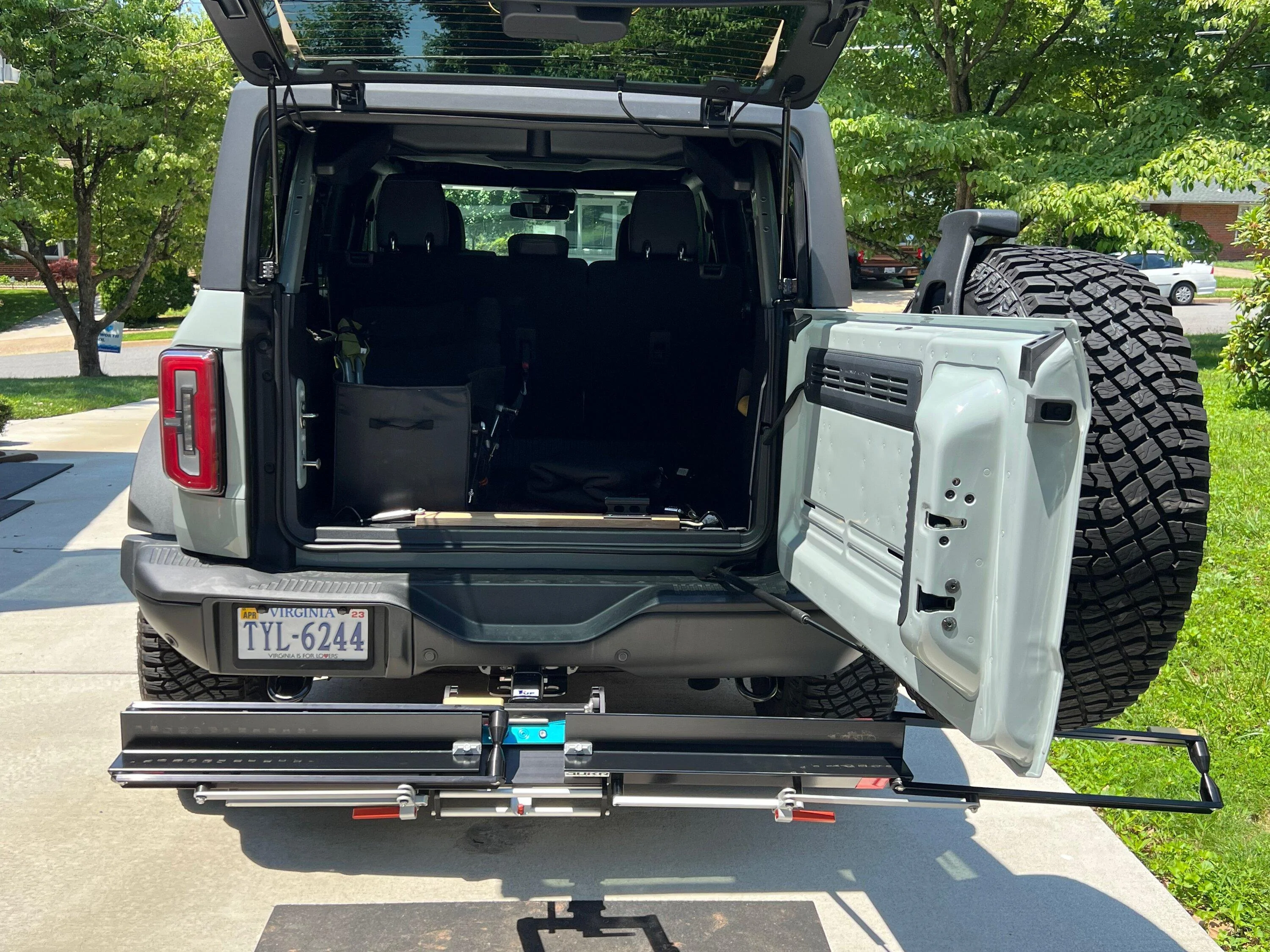 Ford Bronco Quik Rack Mach2 - Bike Rack Setup IMG_0388