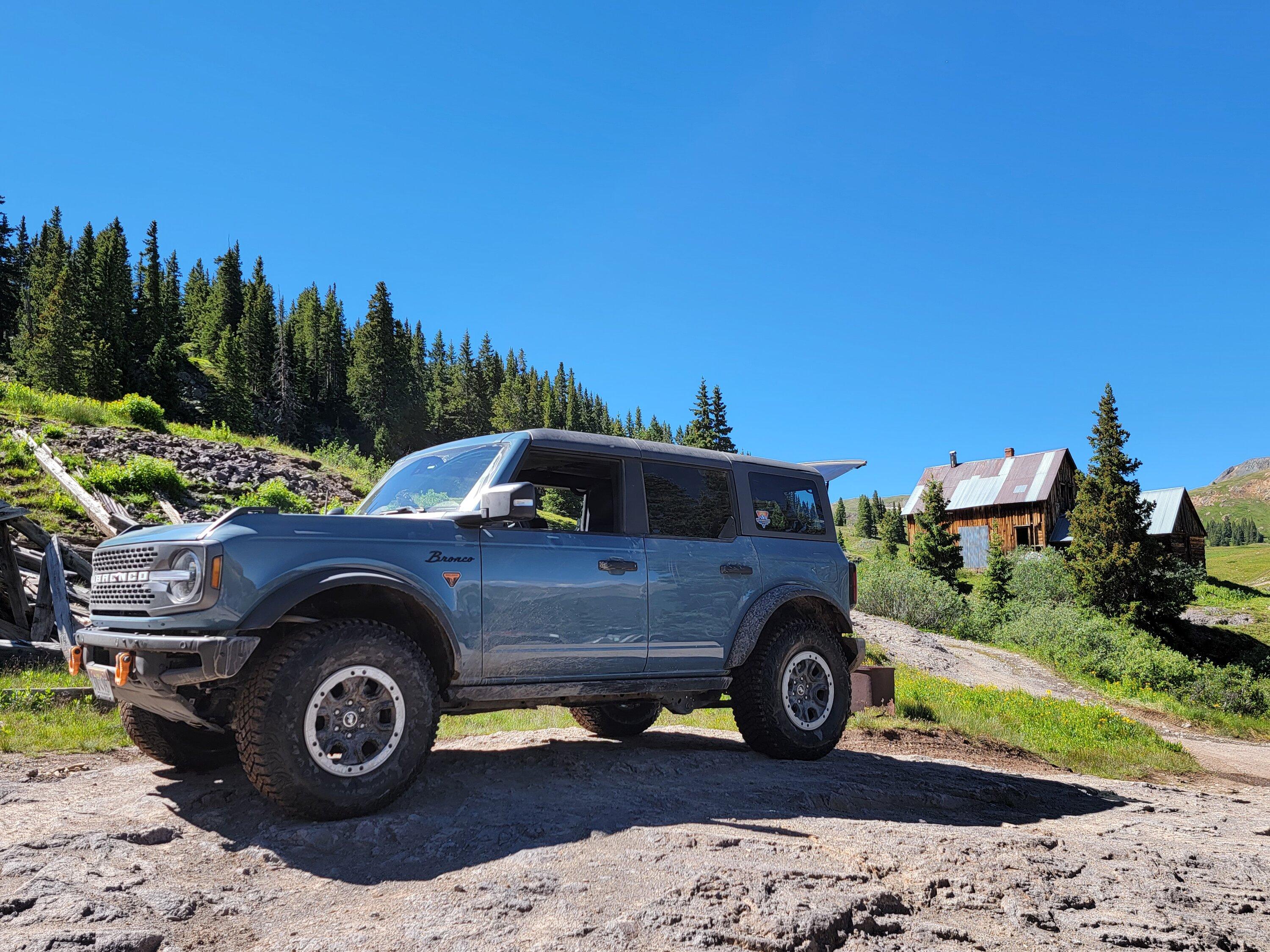 Ford Bronco San Juans / Alpine Loop cruise photos 20220709_102741