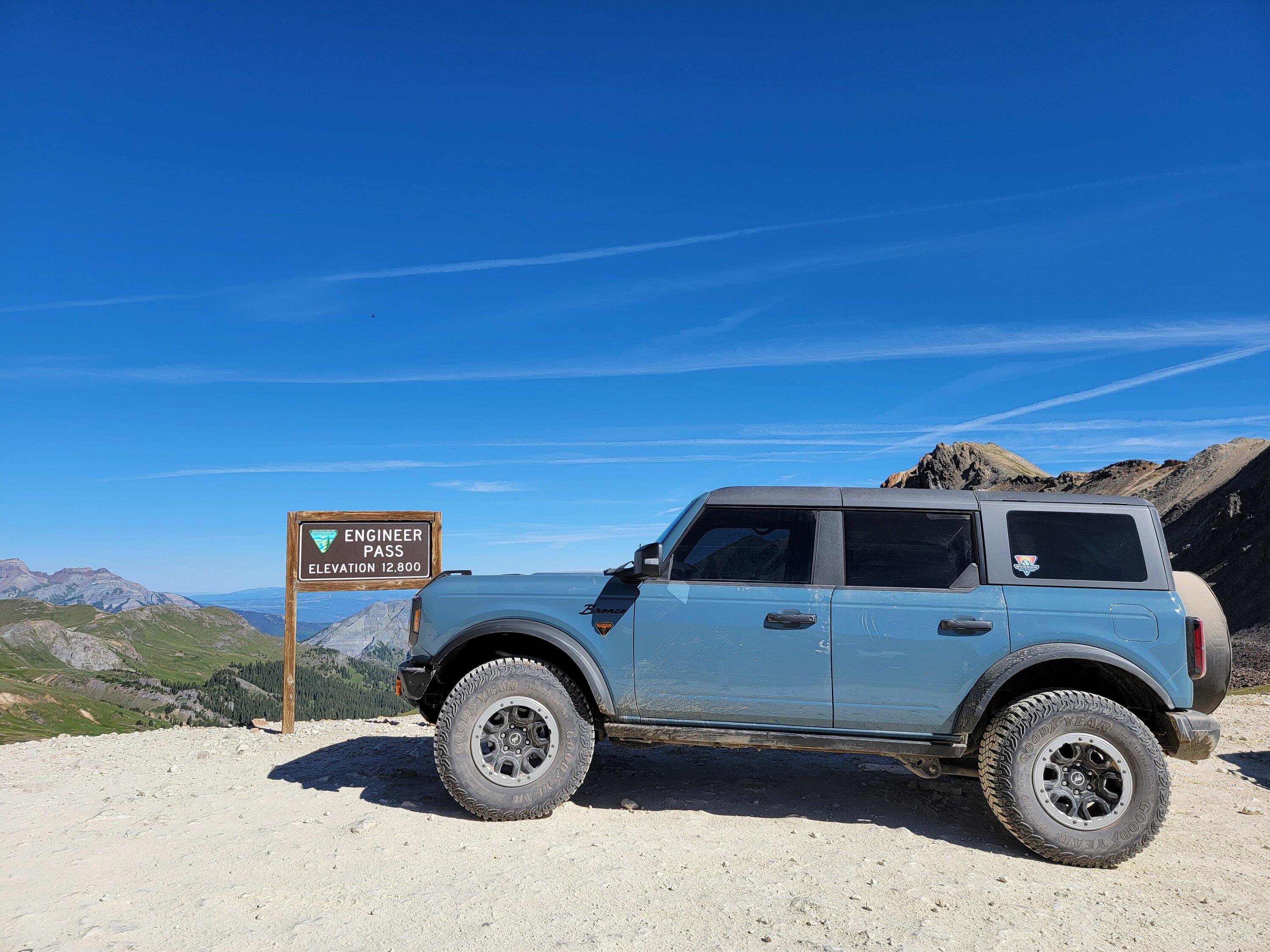 Ford Bronco San Juans / Alpine Loop cruise photos 20220709_093441