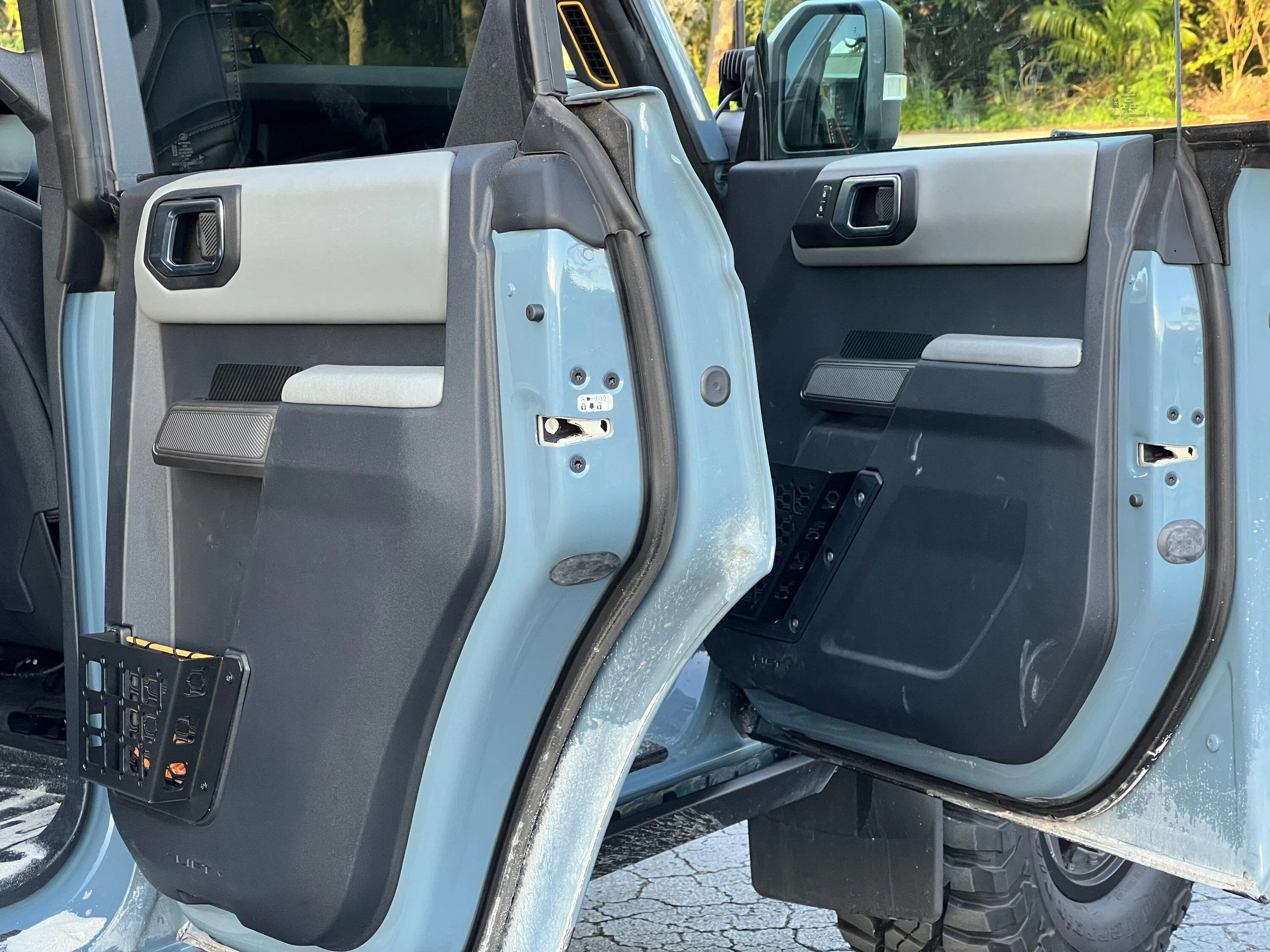 Ford Bronco Interior Door Scratches Protection? BFB8C41A-06E6-4D8B-9464-73891590543E