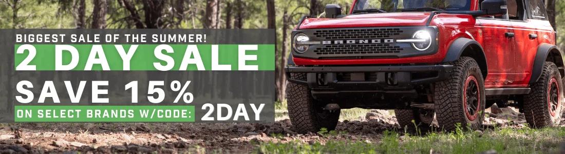 Ford Bronco Stage3 2Day Sale now live! 1657638976060