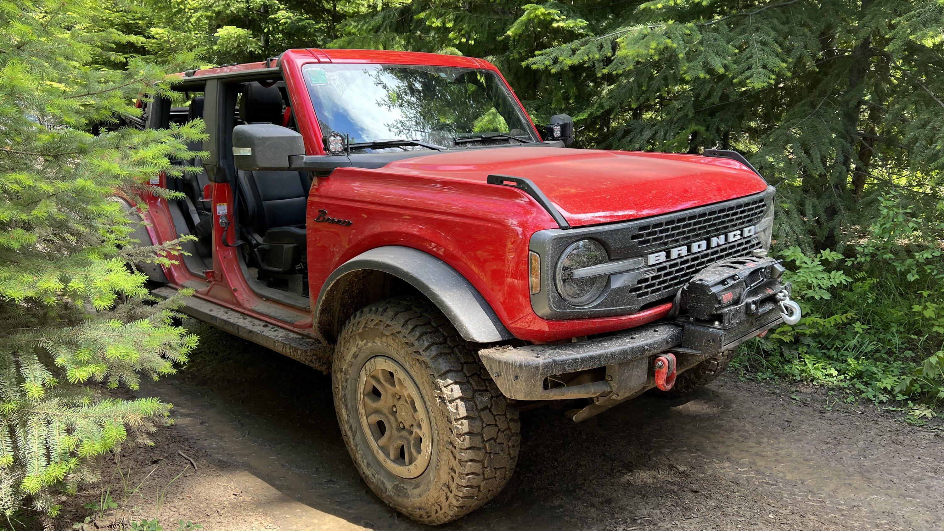 Ford Bronco RC High Winch Mount & Winch Install w/ Control Box Relocation IMG_4075