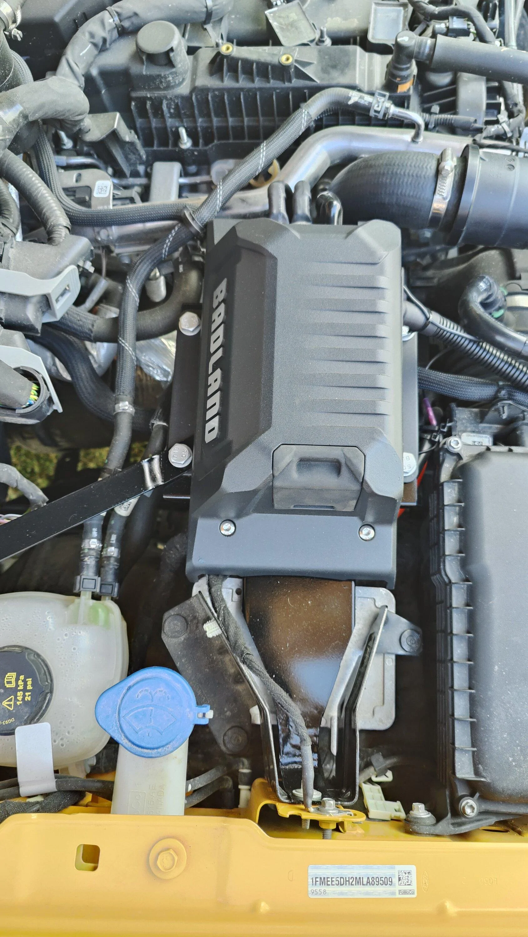 Ford Bronco RC High Winch Mount & Winch Install w/ Control Box Relocation IMG20220712185347