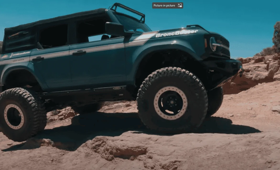 Ford Bronco New Broncos on 40s Rock Crawling on Steel Bender Trail 1657725846261