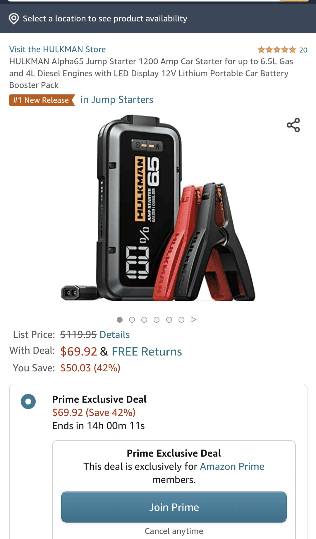 Ford Bronco It’s Prime Day - Amazon Screenshot_20220713-095450