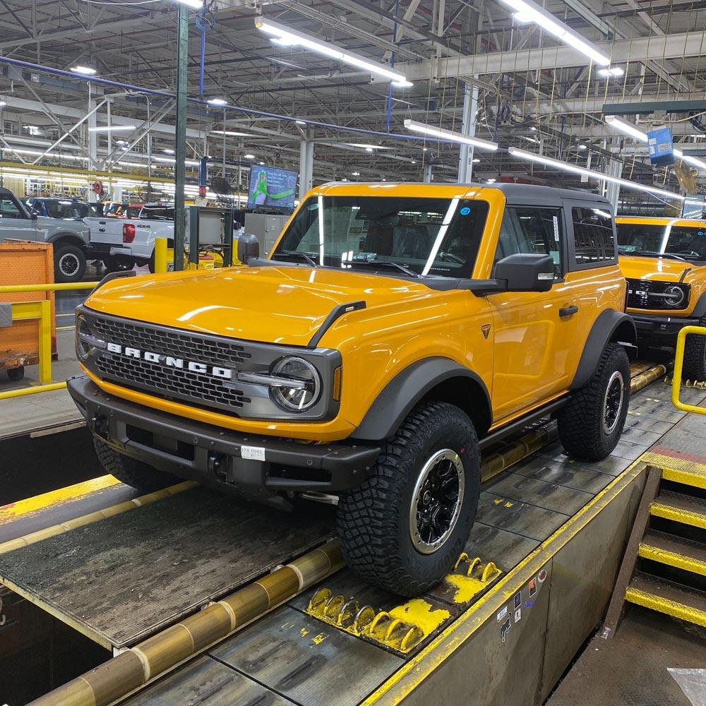 Ford Bronco 6/20/22 Build Week Group bronco new born