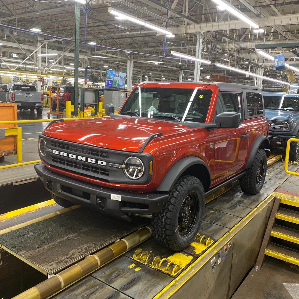 Ford Bronco 6/20/22 Build Week Group Bronco