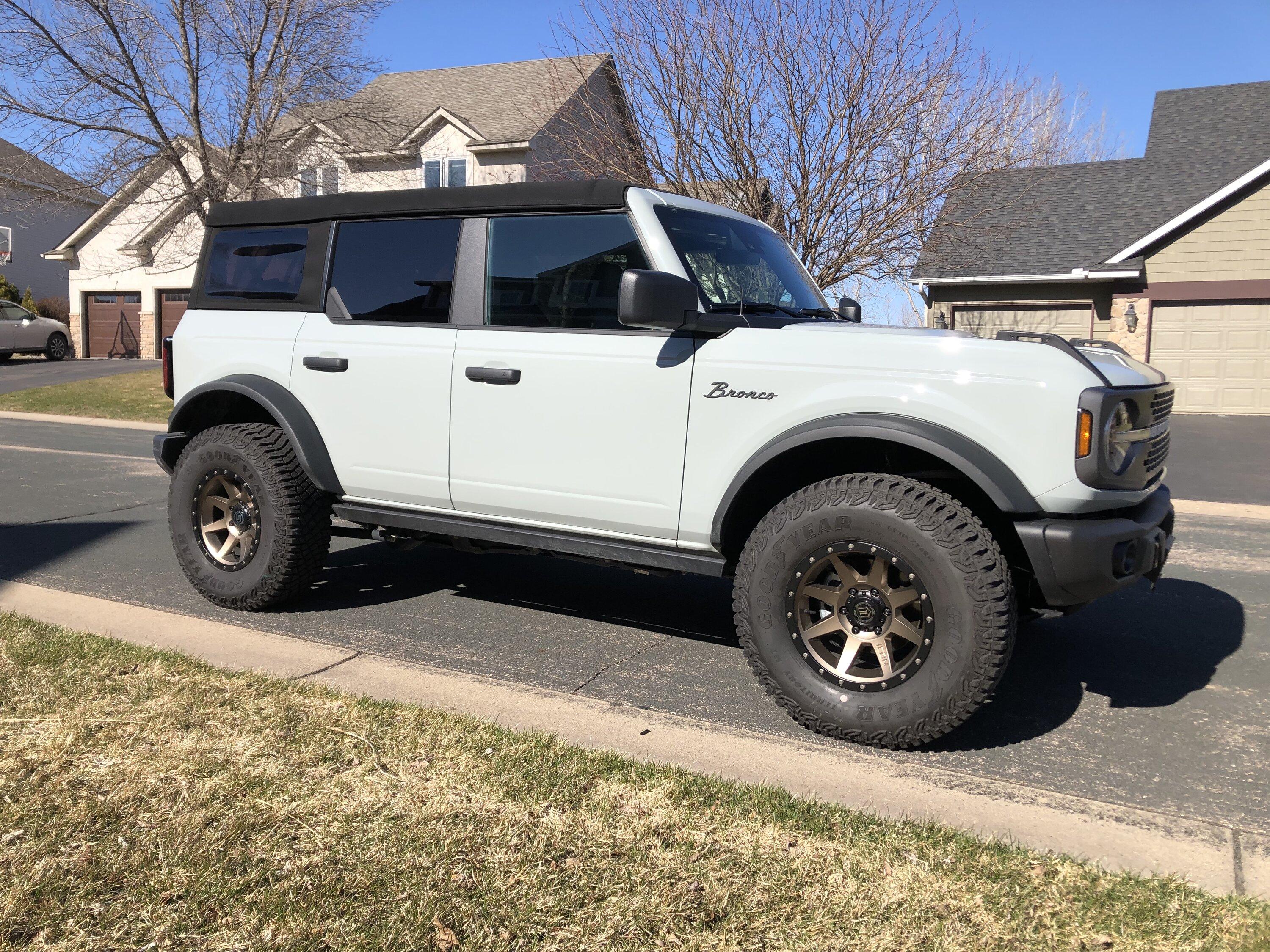 Ford Bronco The Flying Saucer Badlands Build side view