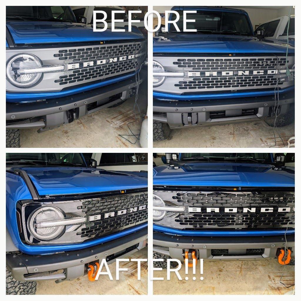 Ford Bronco Did you paint your grille??? (Pics, please!) 20220228_191824-COLLAGE~2