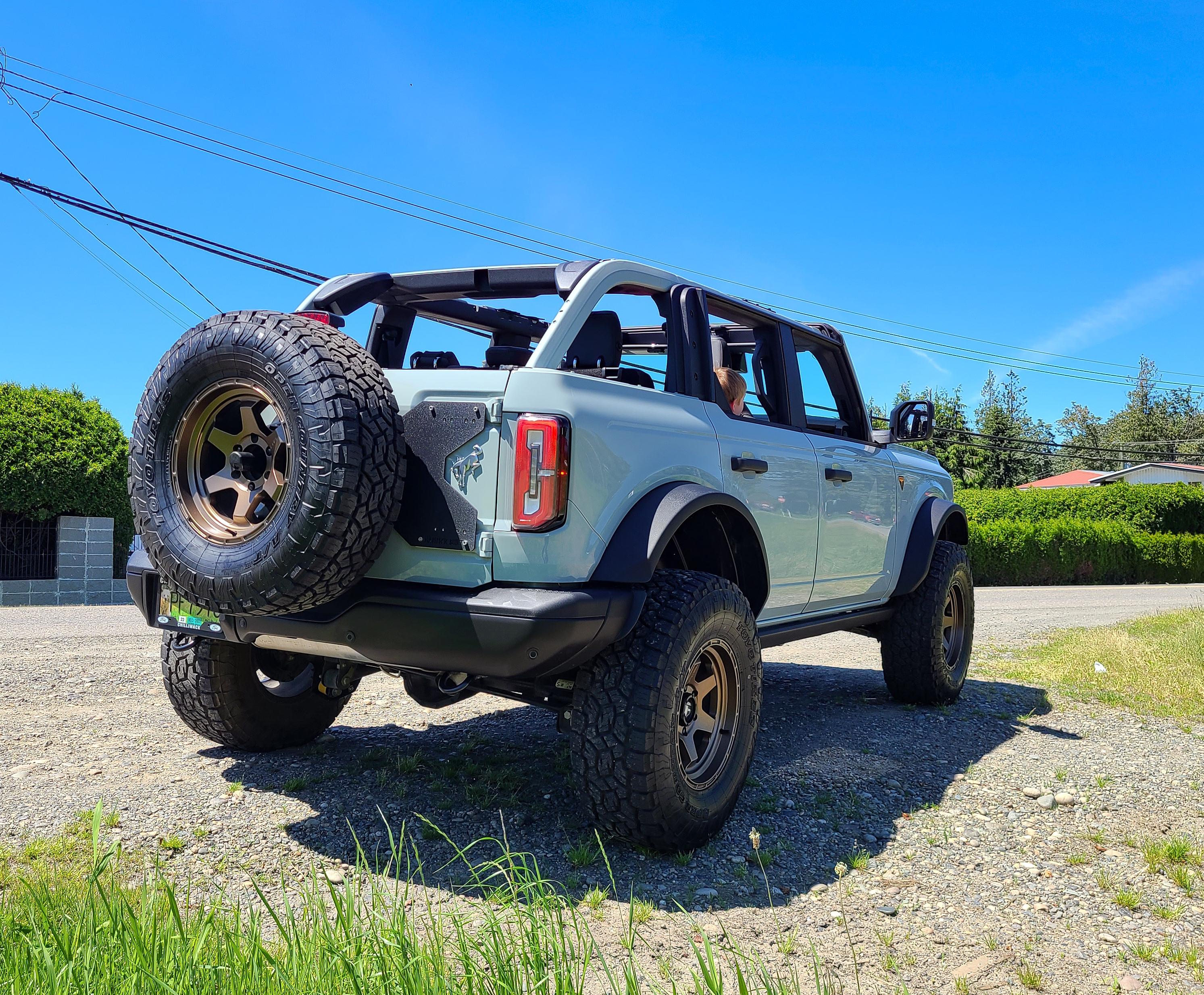 Ford Bronco 2" Spacer Lift - any difference? PSX_20220625_145544