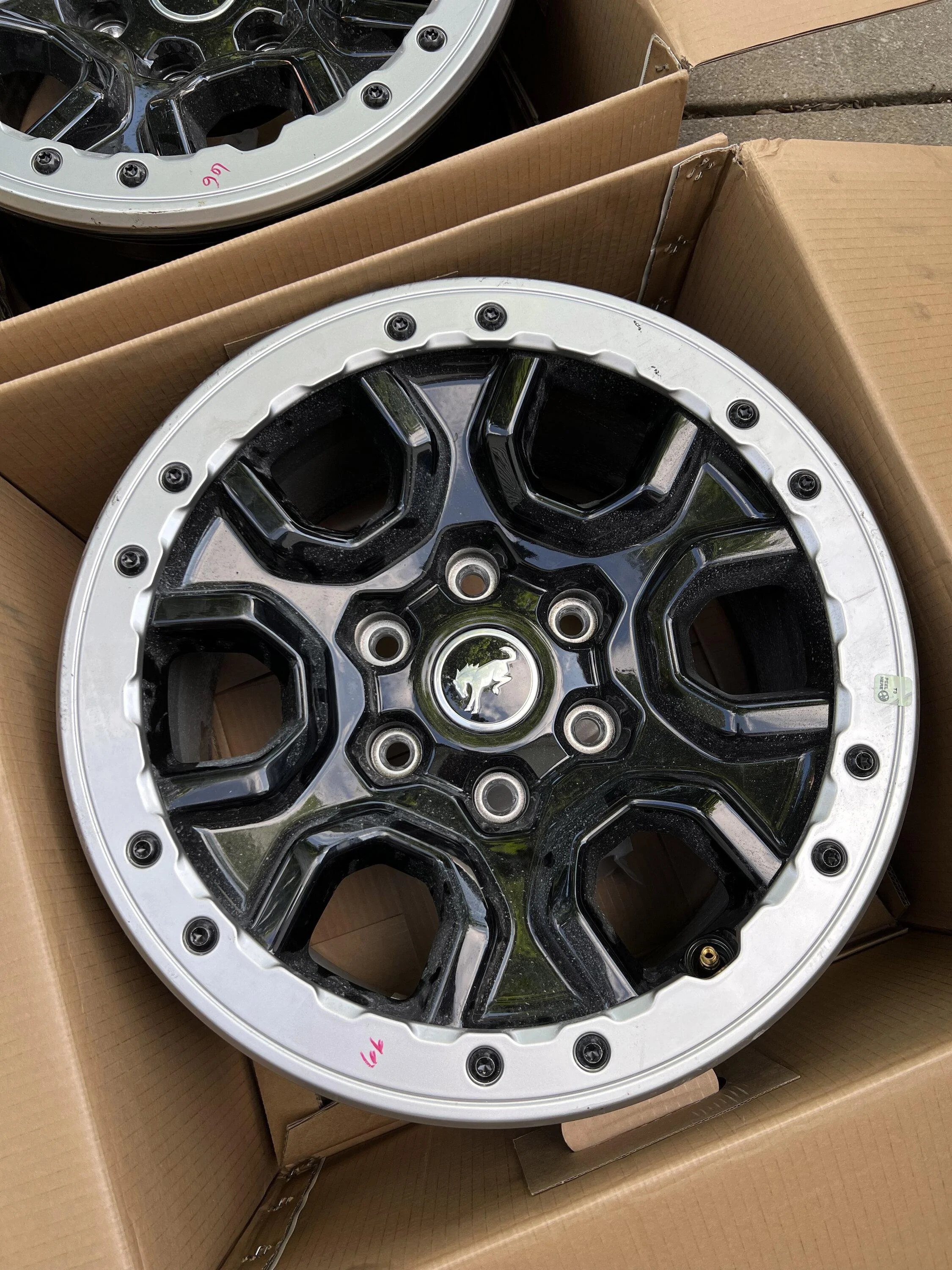 Ford Bronco NEW Sasquatch Wheels only (5) IMG_5560