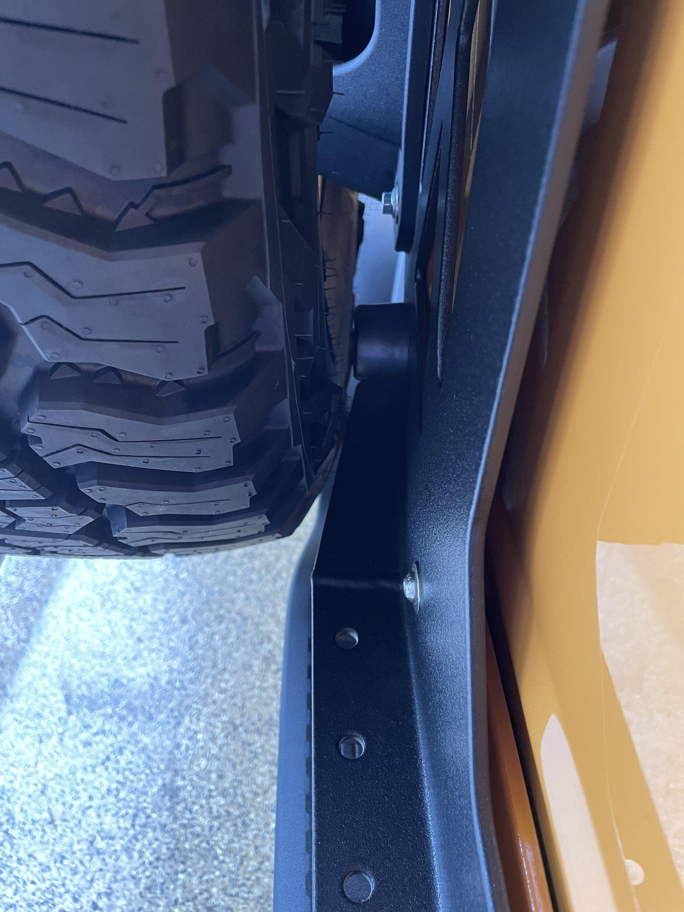 Ford Bronco BAMF Tailgate reinforcement IMG_7354