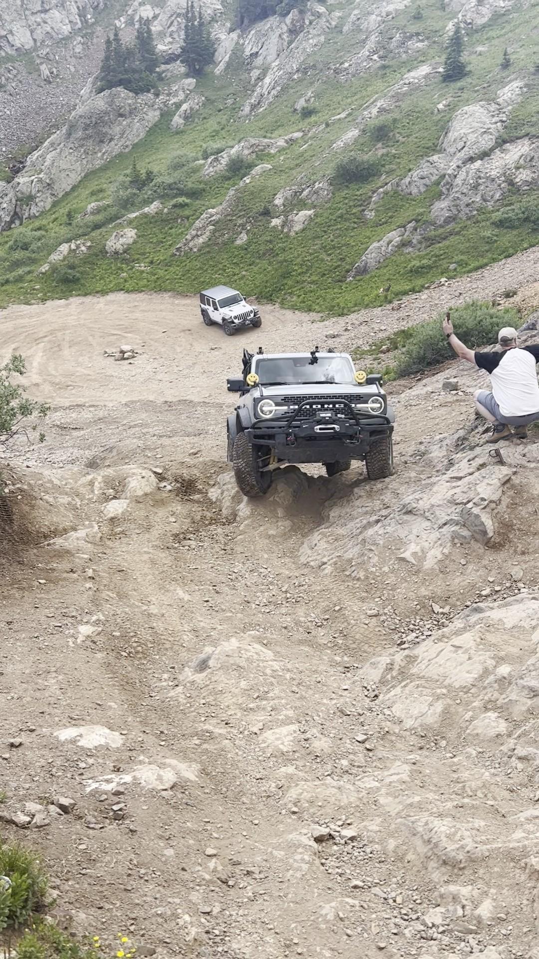 Ford Bronco Bronco Coming Down Imogene Pass, Colorado! IMG_1563_exported_26436