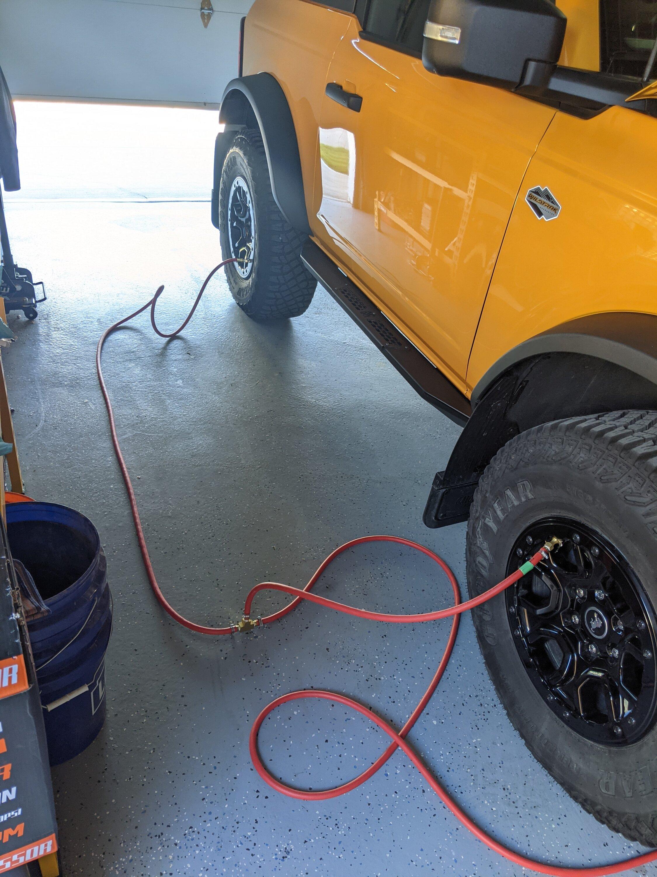 Ford Bronco What did you do TO / WITH your Bronco today? 👨🏻‍🔧🧰🚿🛠 PXL_20220714_013412318