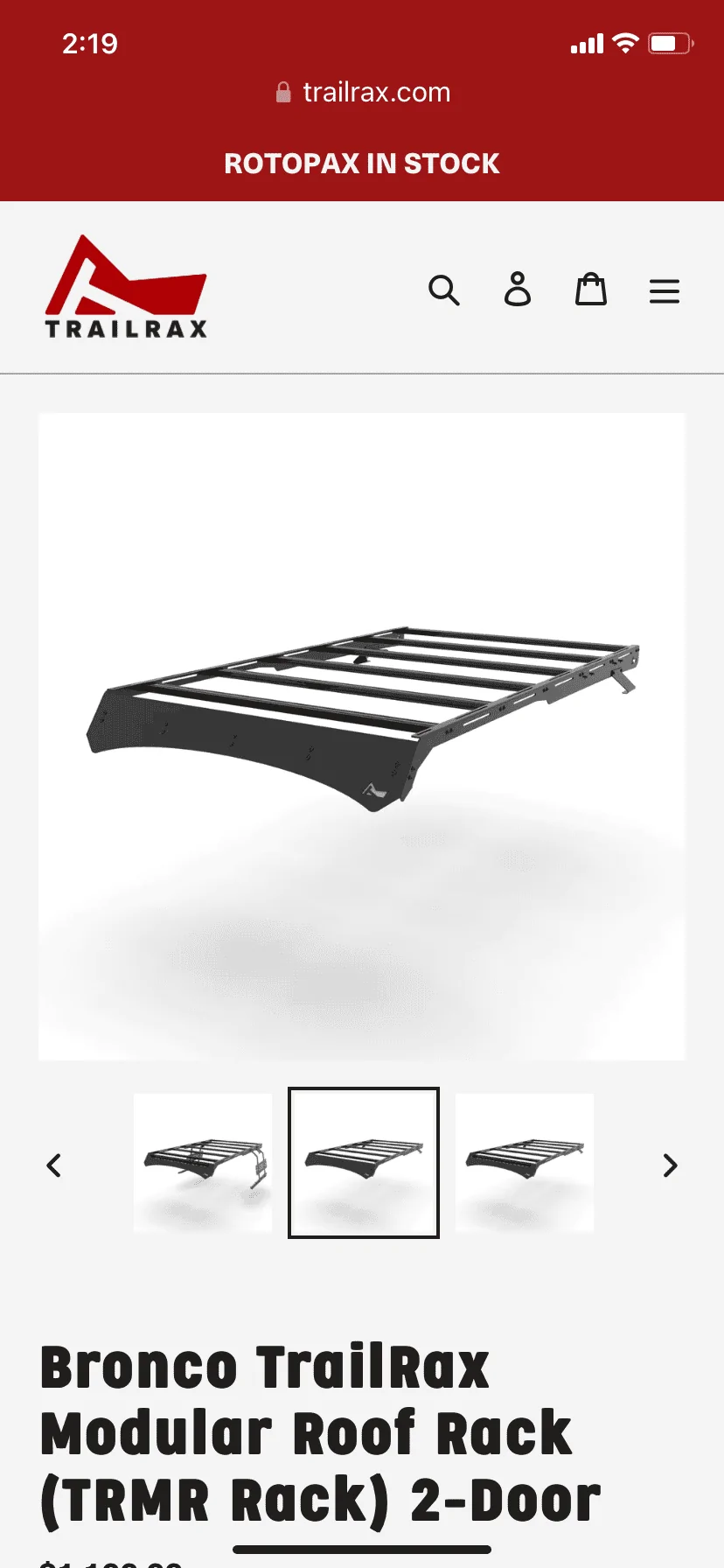 Ford Bronco 2 Door Roof Rack Options? 7E4F6B25-87AA-47CB-9828-7F8D0799F256