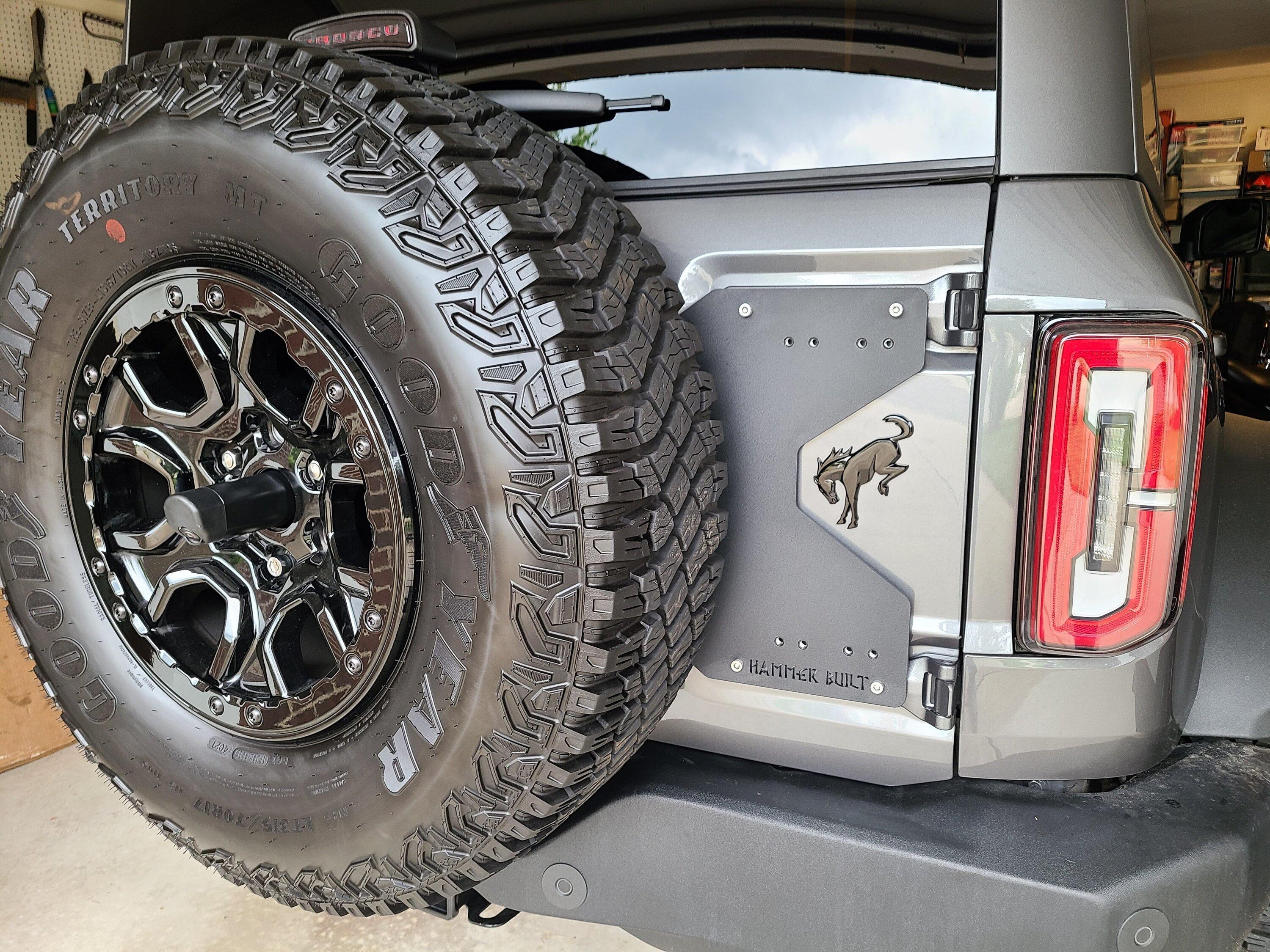 Ford Bronco Hammer Built - Built to Hammer On: Modular Tailgate Reinforcement System 20220716_180538