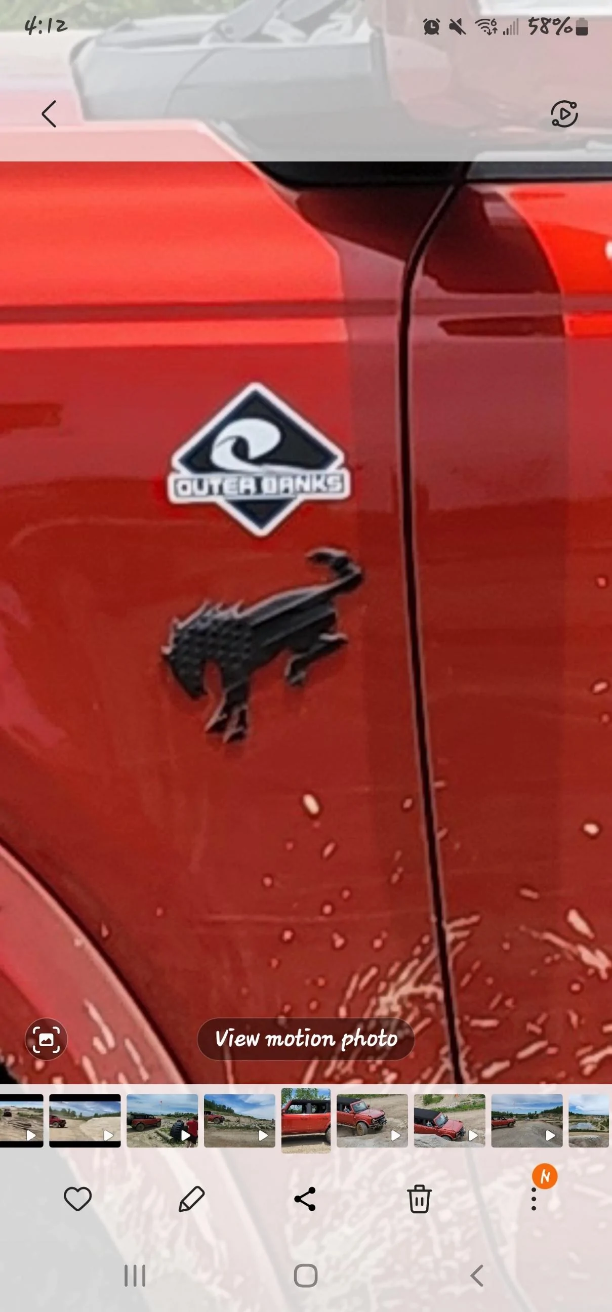 Ford Bronco Double/reverse bronco emblems 16D1FDF5-164D-4B83-8D2B-E32E733B63C0