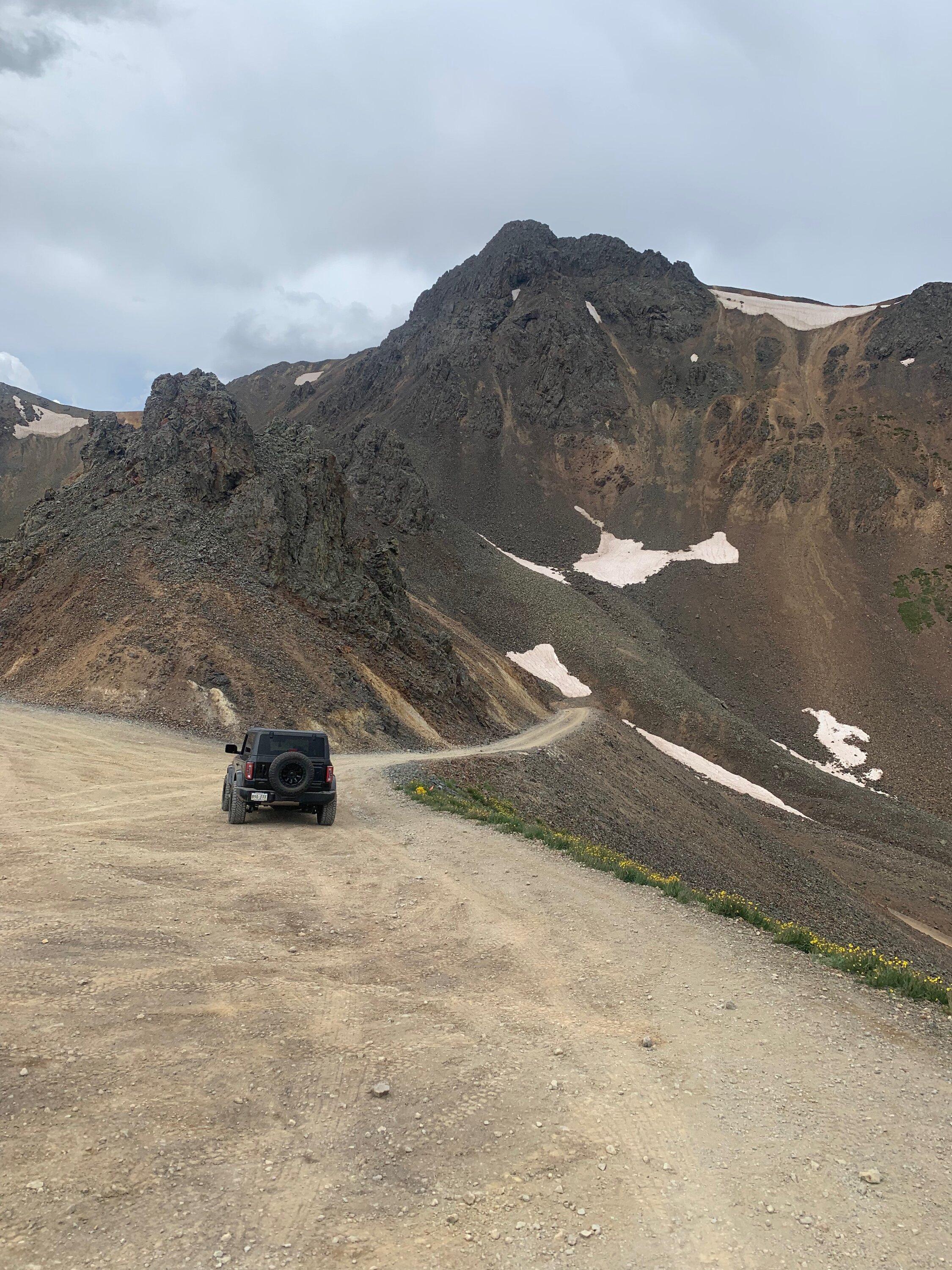 Ford Bronco OBX on Alpine Loop - Animas Forks, California Gulch/Pass, Hurricane Pass IMG_2146