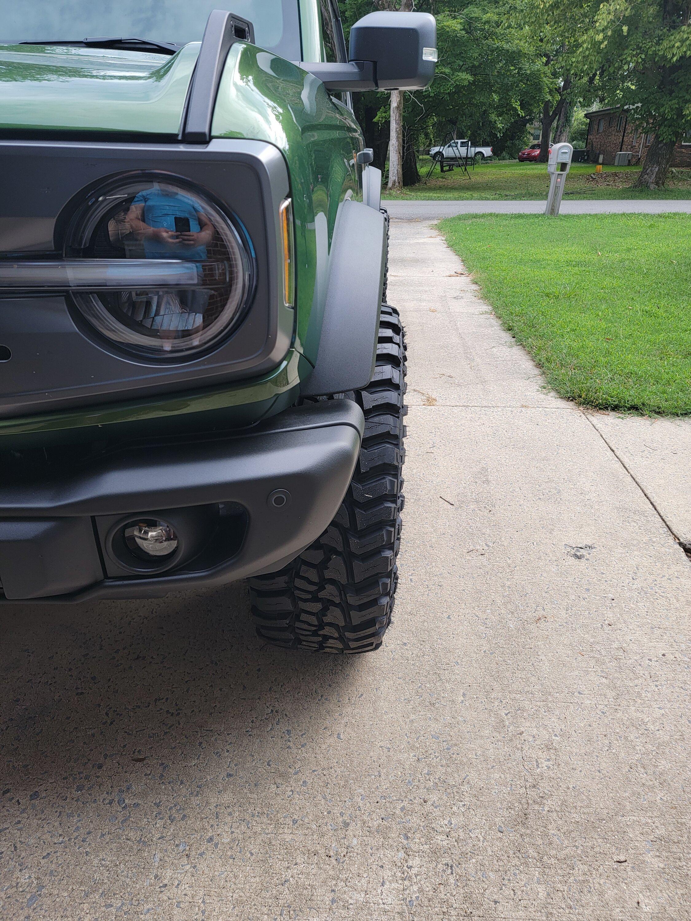 Ford Bronco Show us your installed wheel / tire upgrades here! (Pics) 20220717_172043