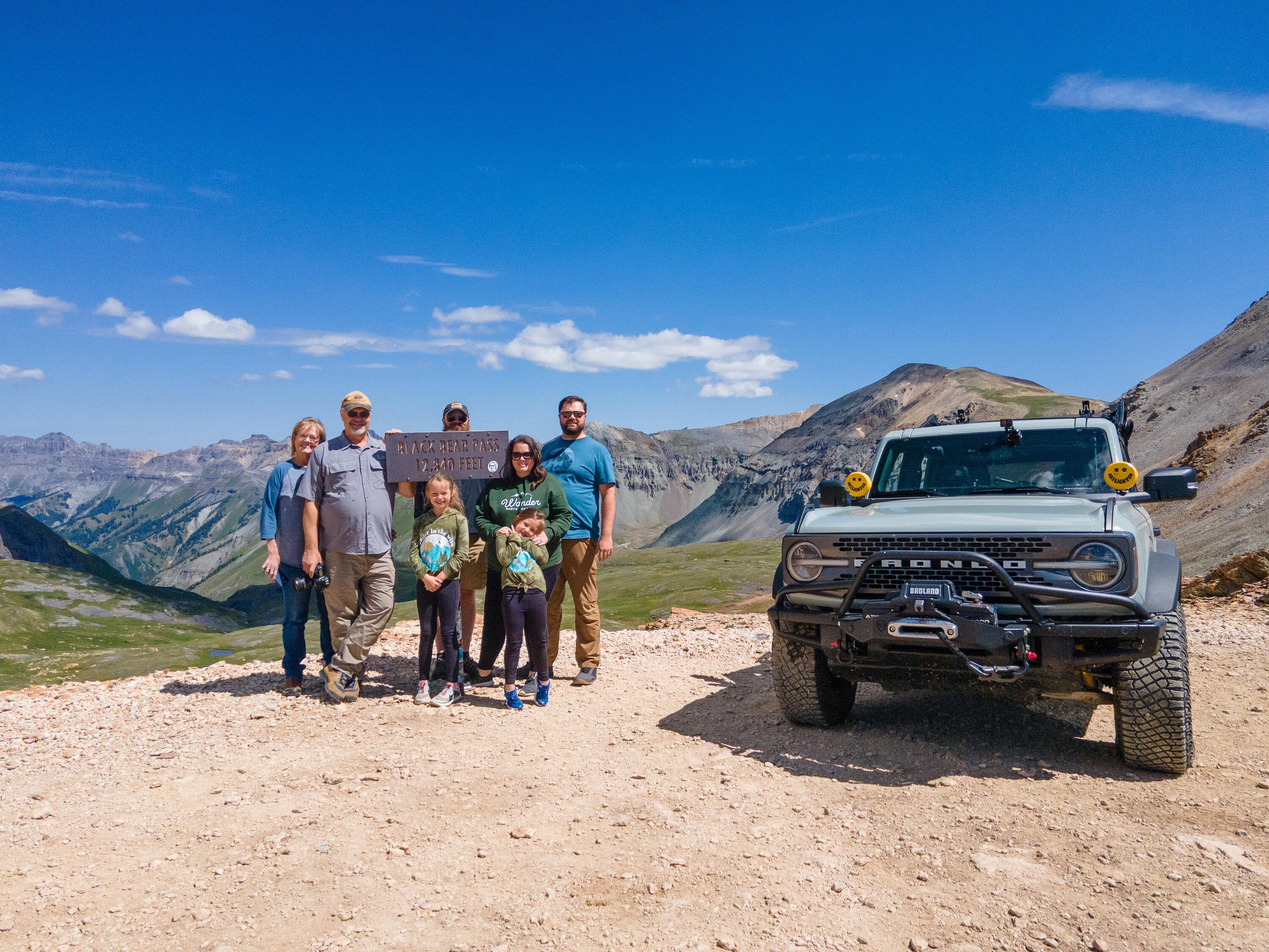 Ford Bronco Badlands 4door takes on Black Bear Pass, Imogene Pass, and Poughkeepsie Gulch in Colorado. DJI_0548