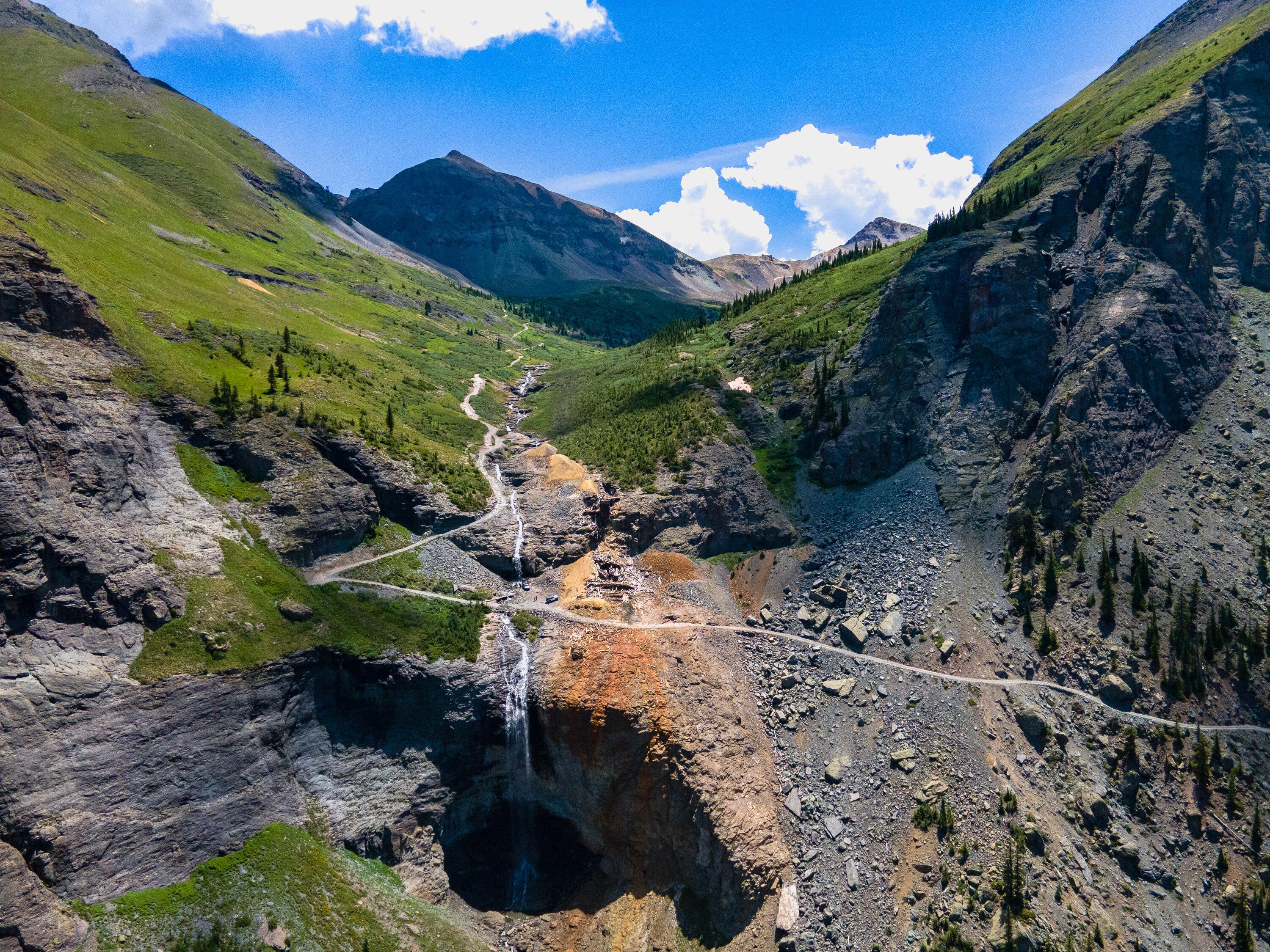 Ford Bronco Badlands 4door takes on Black Bear Pass, Imogene Pass, and Poughkeepsie Gulch in Colorado. DJI_0561
