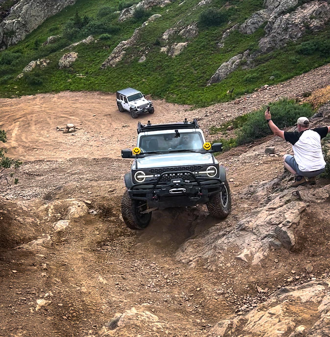Ford Bronco Badlands 4door takes on Black Bear Pass, Imogene Pass, and Poughkeepsie Gulch in Colorado. DJI_0616.00_01_02_29.Still002