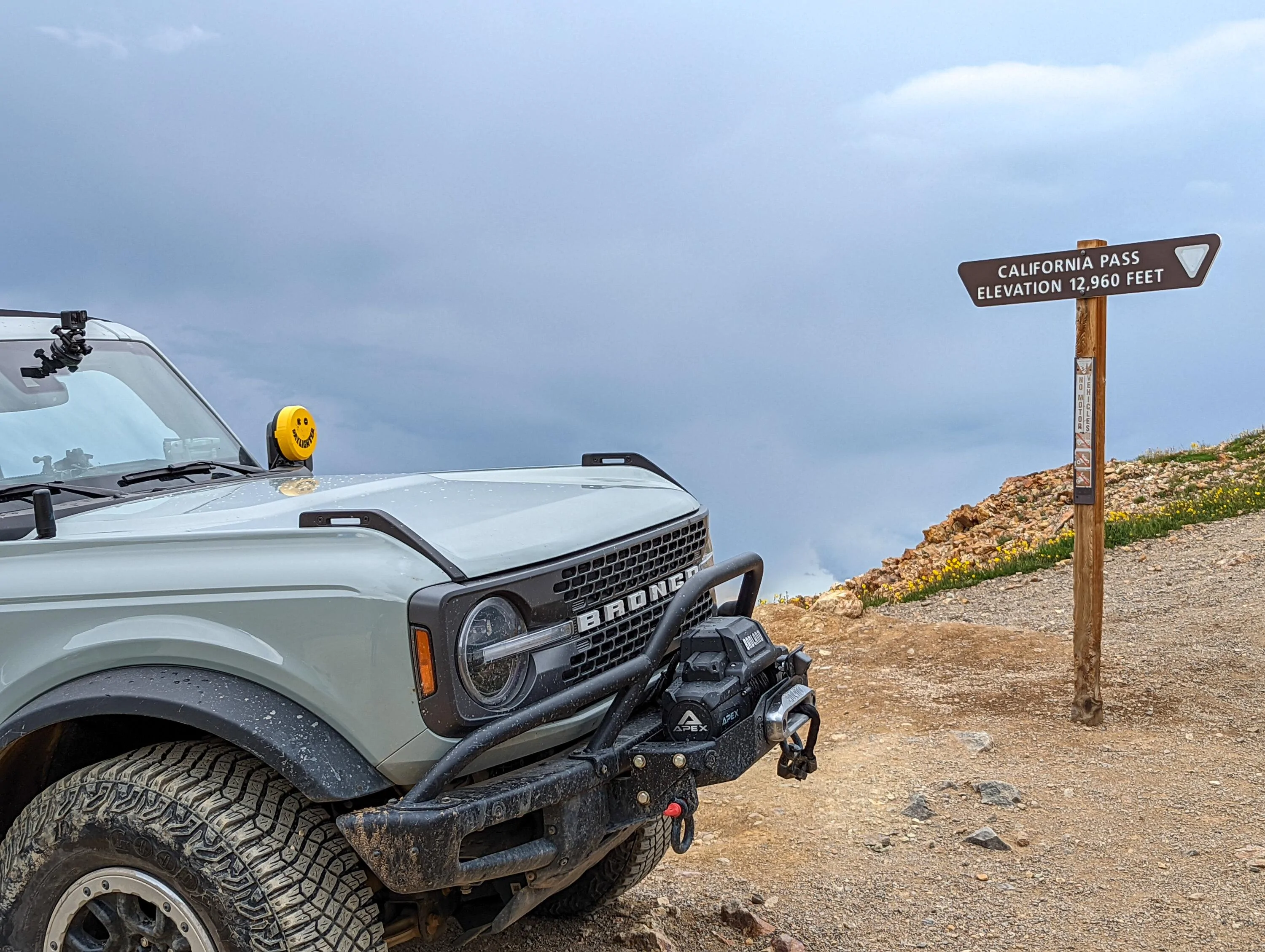 Ford Bronco Badlands 4door takes on Black Bear Pass, Imogene Pass, and Poughkeepsie Gulch in Colorado. PXL_20220714_192230124
