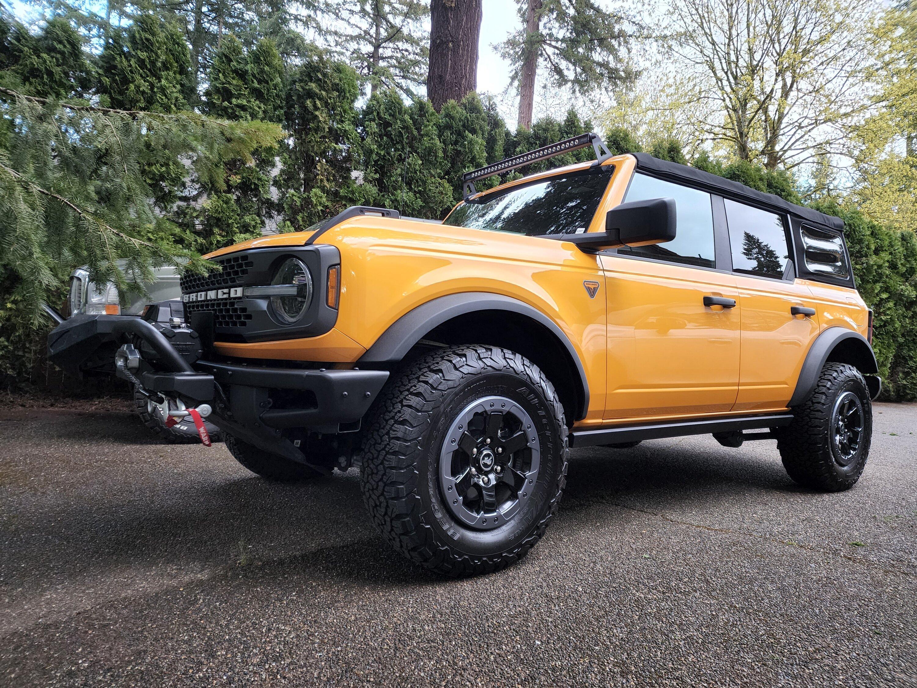 Ford Bronco Badlands Non-SAS - Your Thoughts & Pics? 20220412_185751