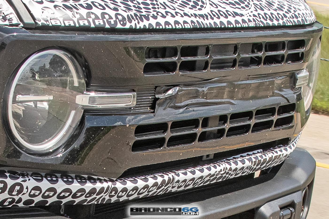 Ford Bronco Bronco Heritage Edition Spied Wearing MOD Top, Squared Flares, Retro Grille, Robins Egg Blue! 2023-bronco-heritage-edition-prototypes-11