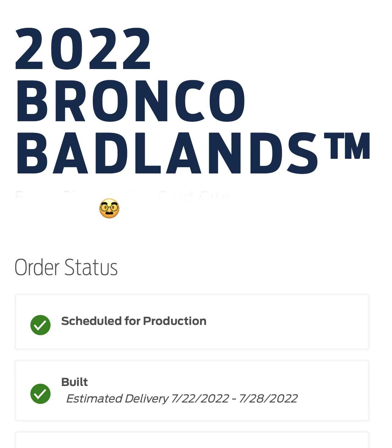 Ford Bronco 5/23 Build Week 8FCD5861-6B64-41CC-9EFC-E5E6D52D22D6