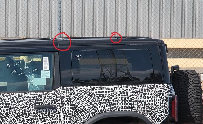 Ford Bronco Bronco Heritage Edition Spied Wearing MOD Top, Squared Flares, Retro Grille, Robins Egg Blue! ewrqa345yhqw45