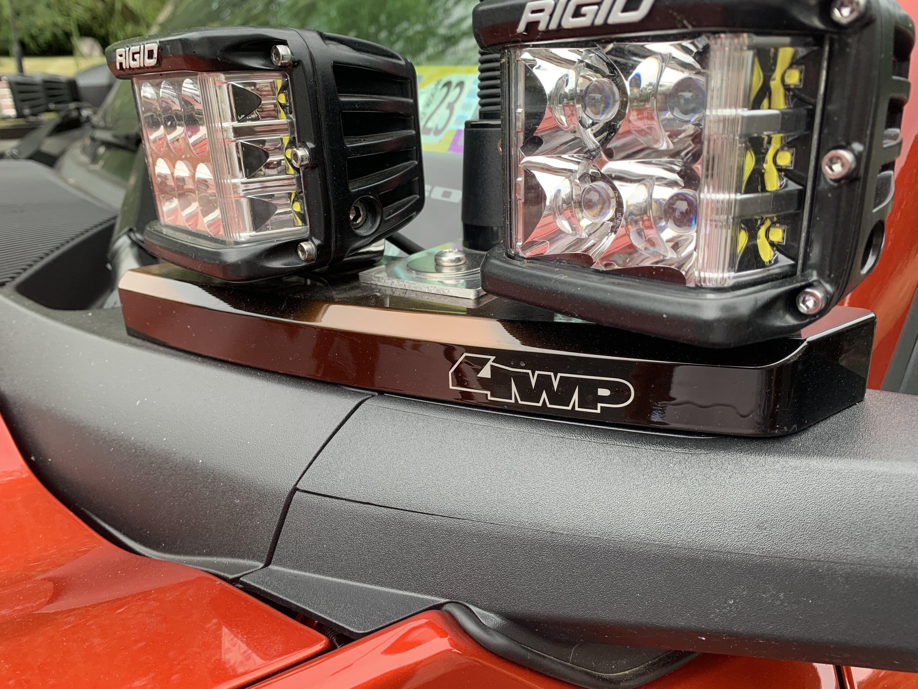 Ford Bronco 4WP billet A-Pillar light mount 78BAE9BC-B3F8-4177-B5EC-F1CFCA5DBB8A