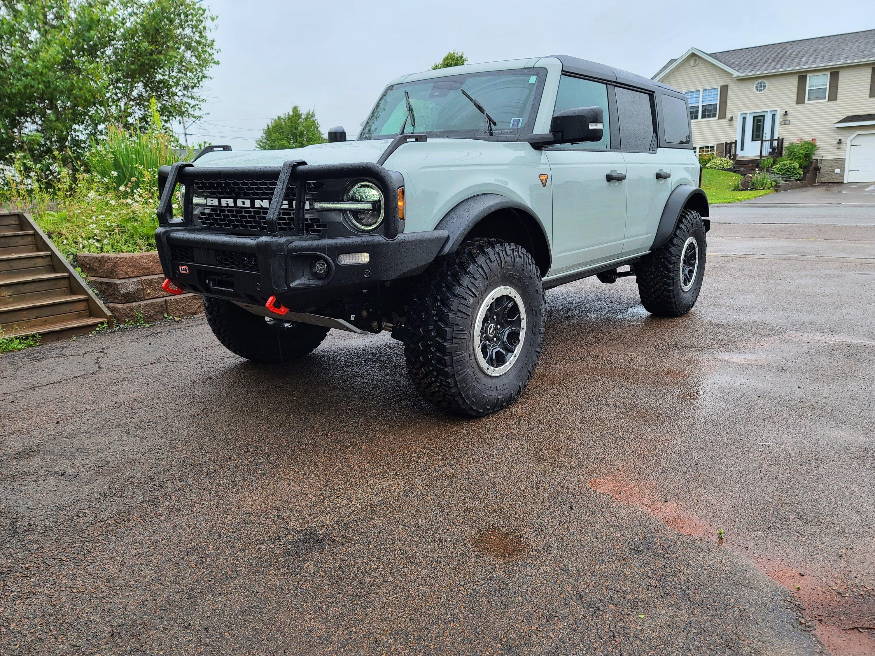 Ford Bronco Show us your installed wheel / tire upgrades here! (Pics) 20220719_111630