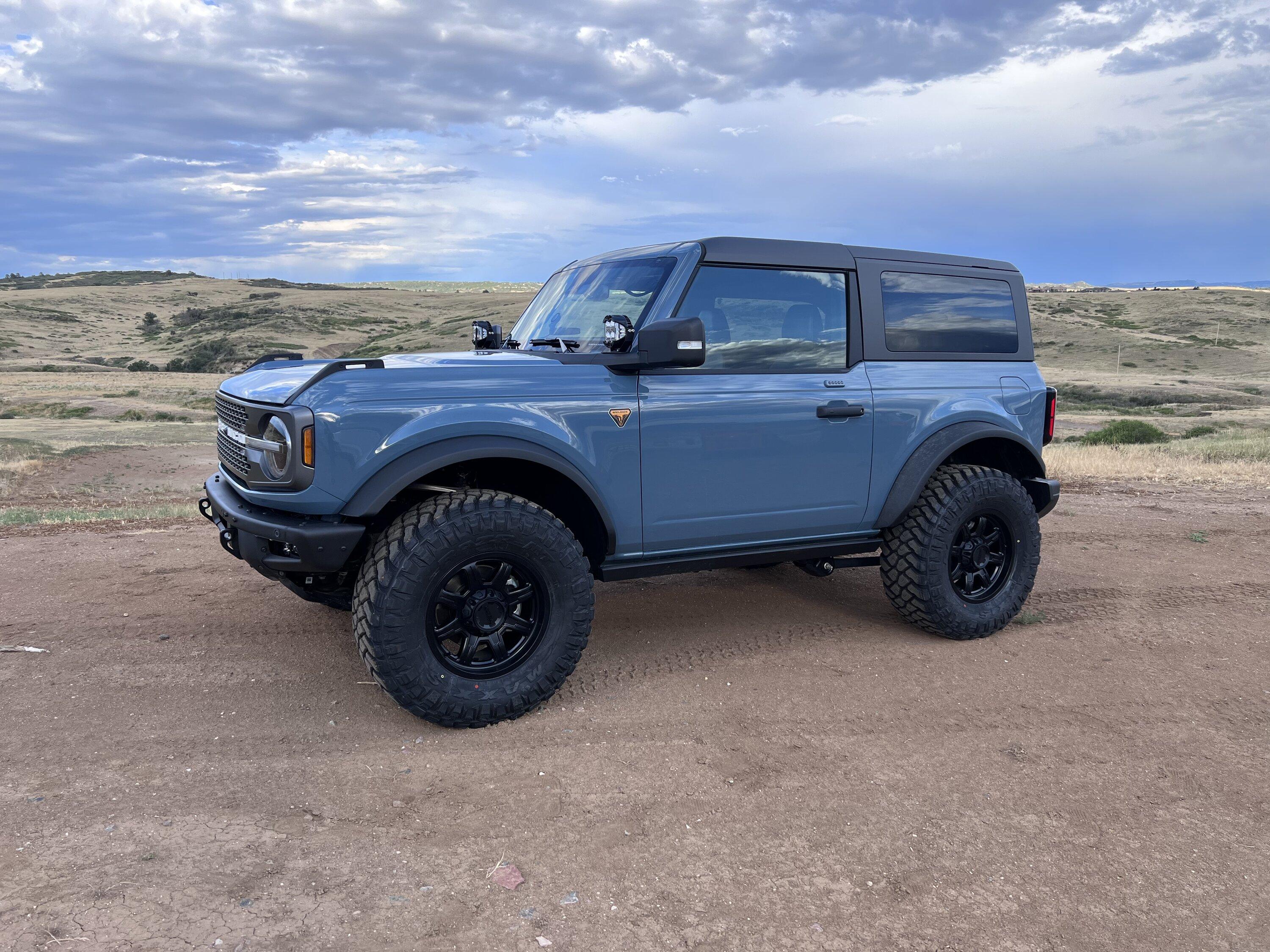 Ford Bronco Show us your installed wheel / tire upgrades here! (Pics) D9D93E60-476E-47D3-BAD6-B0F31054CEBD
