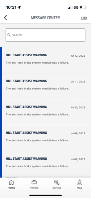 Ford Bronco "Parking Brake Failure" message before start-up IMG_0259.PNG