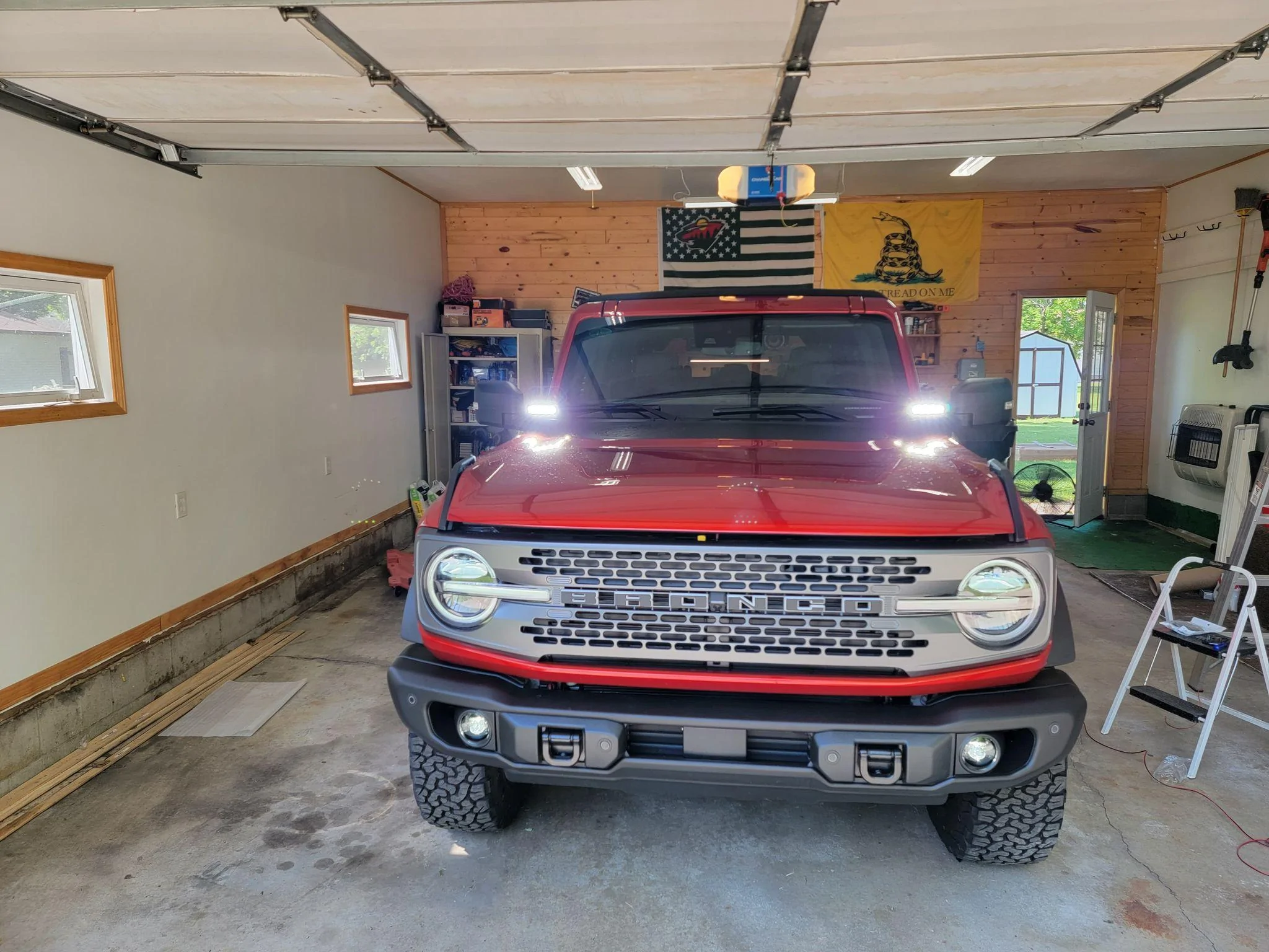 Ford Bronco KC Lights on Capable Bumper 285232623_586743183004849_4067714821918432532_n
