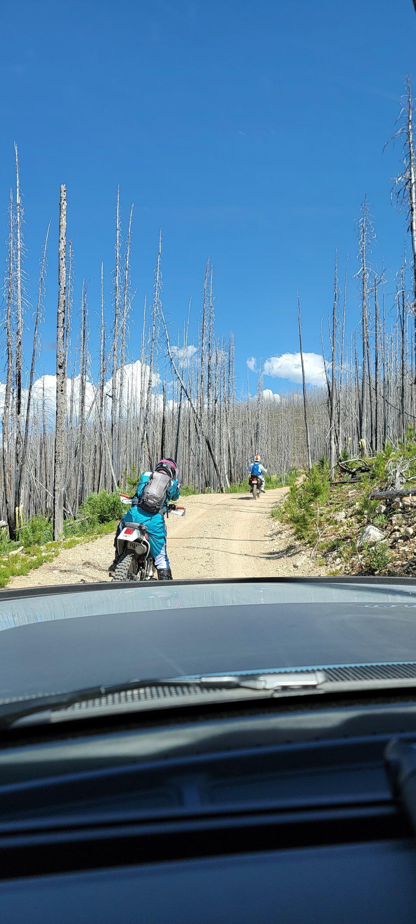 Ford Bronco Magruder Corridor trip with my 2021 Badlands and 2 adventure bikes 20220715_162228