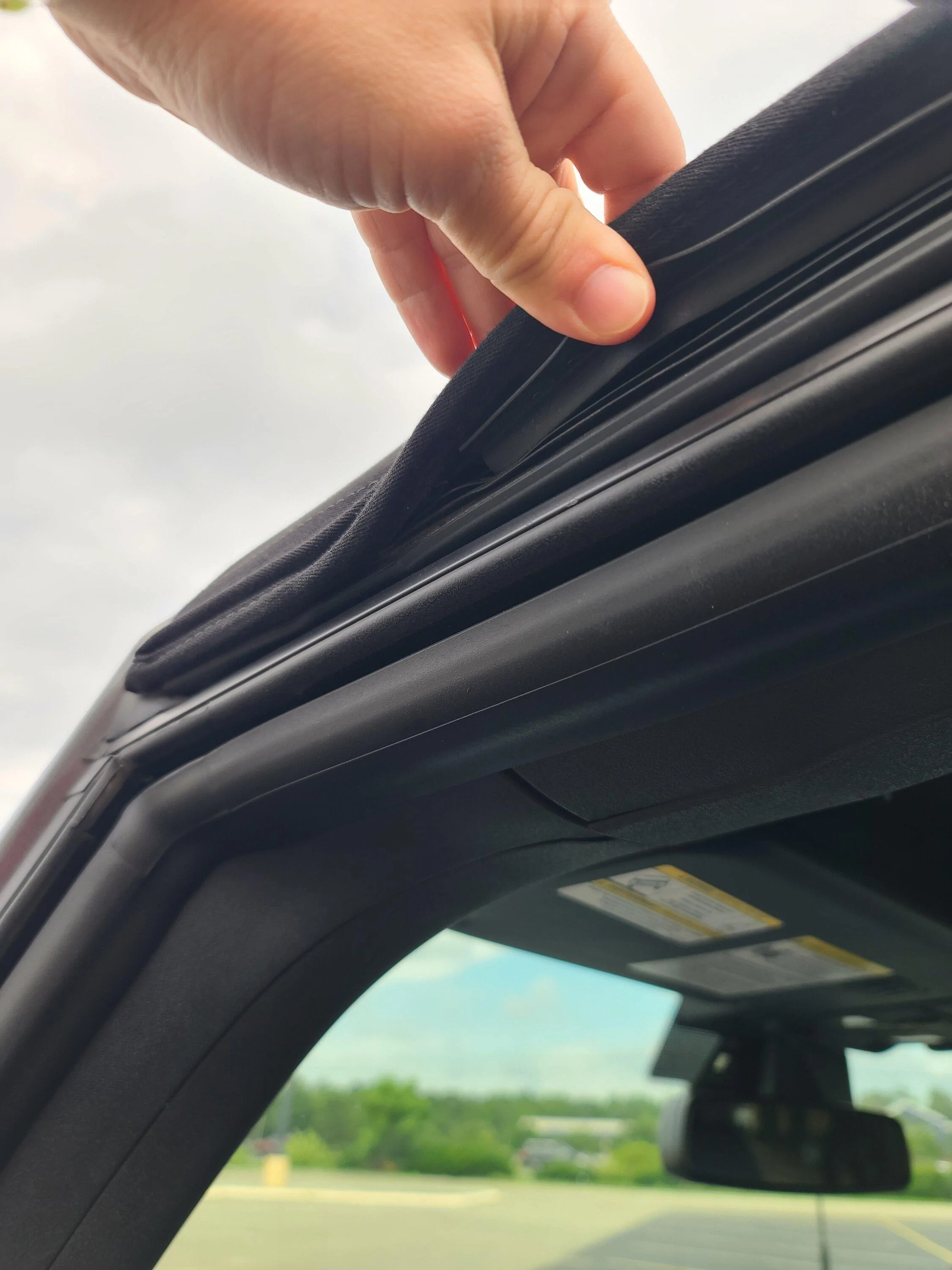 Ford Bronco Window Seal Isn't Flush and Window Doesn't Roll Down 20220721_162728