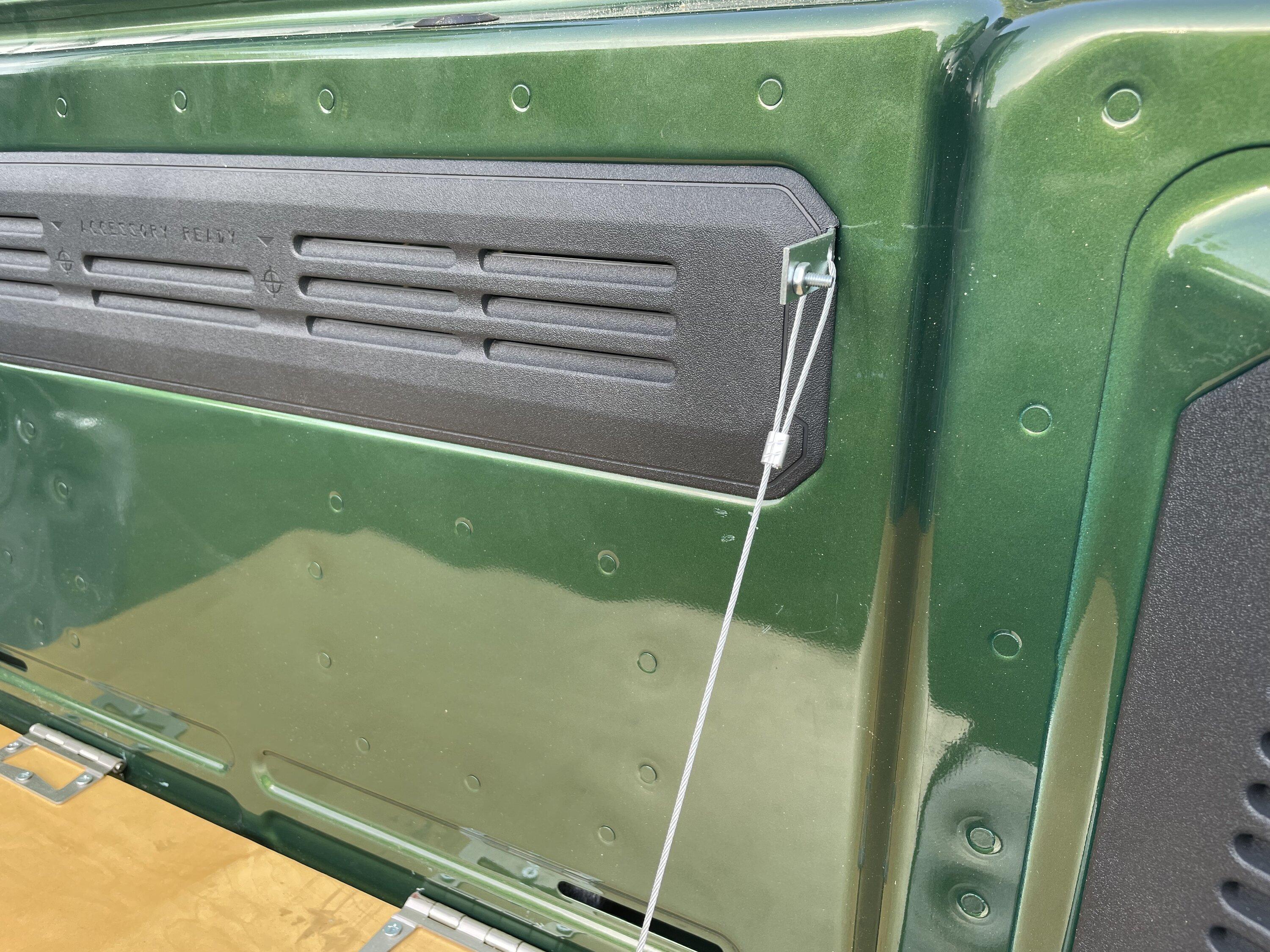 Ford Bronco Cheap and easy DIY rear door table, $25. AA288D17-E18D-4E69-97B2-4F149F5A1821