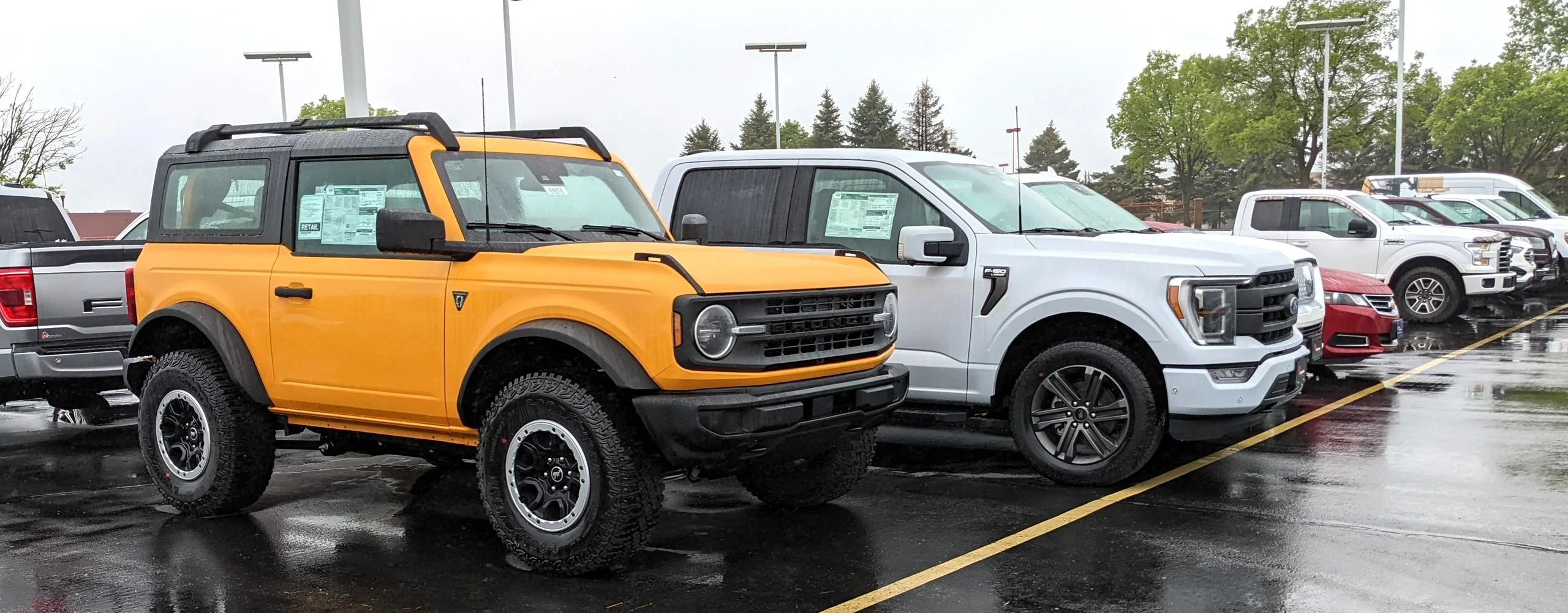 Ford Bronco Cyber Orange Comparison 1658451428990