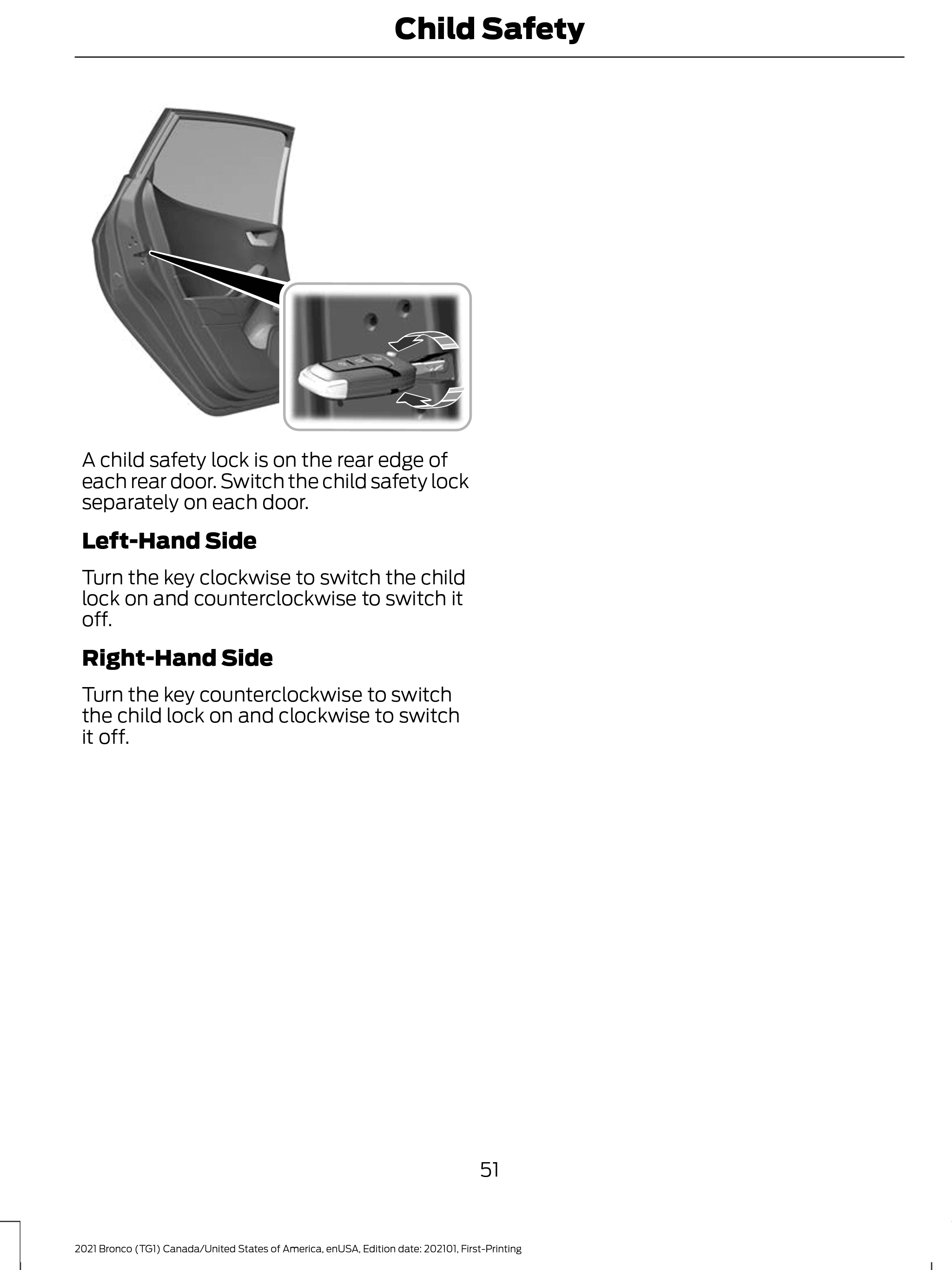 Ford Bronco Scary situatuon child locks 70CE5C2B-3C9B-4191-92F0-C279E965A208