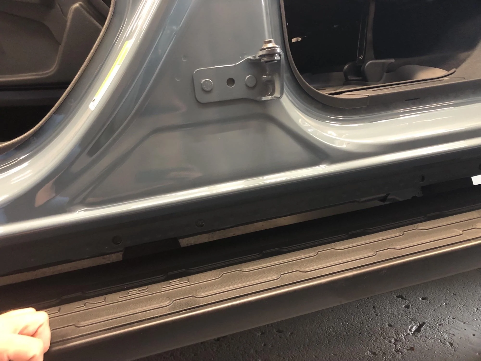 Ford Bronco B-Post Indent Imag