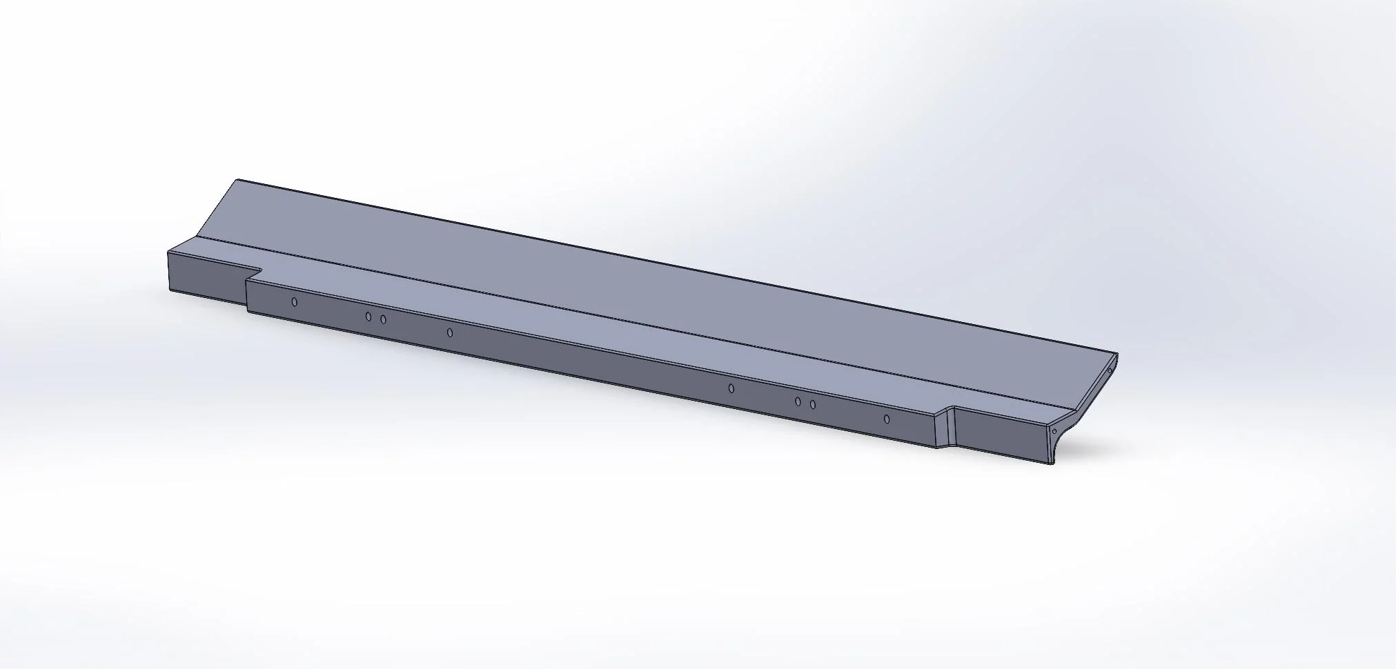 Ford Bronco 6061 Low profile rock rails rockreflector1