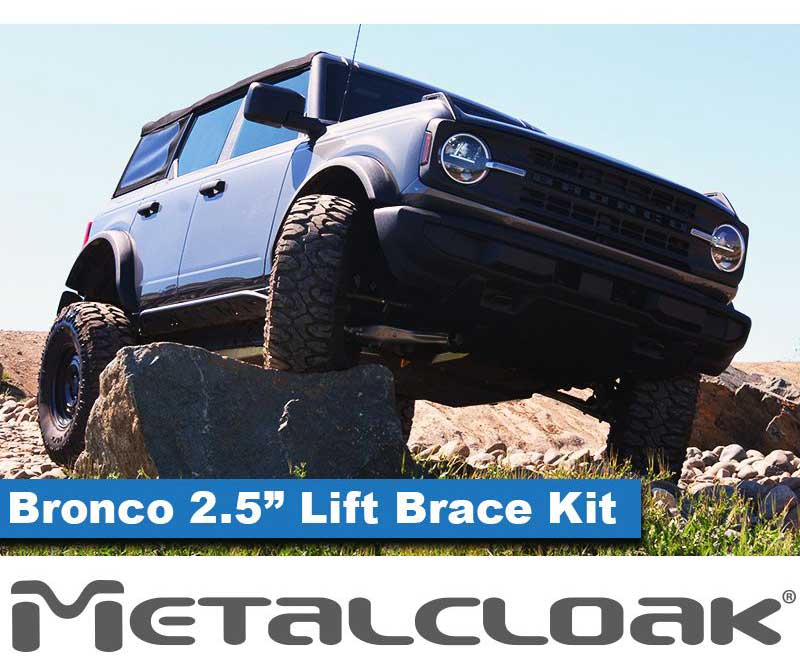 Ford Bronco Giveaway of the Month - August 2022 -- Bronco 6G 2.5" Lift Brace Kit b0320-bronco-puck-lift-kit-6_1